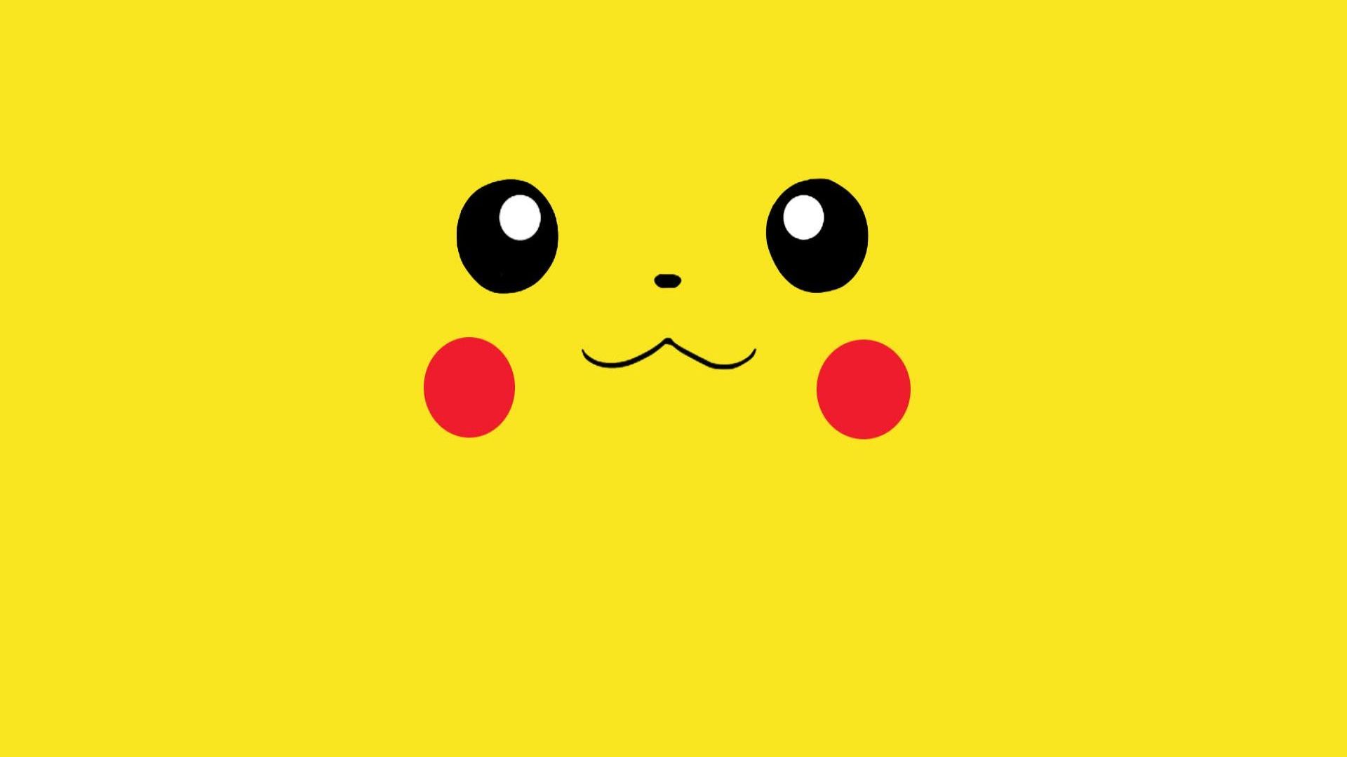 Wallpaper Pikachu muzzle, face