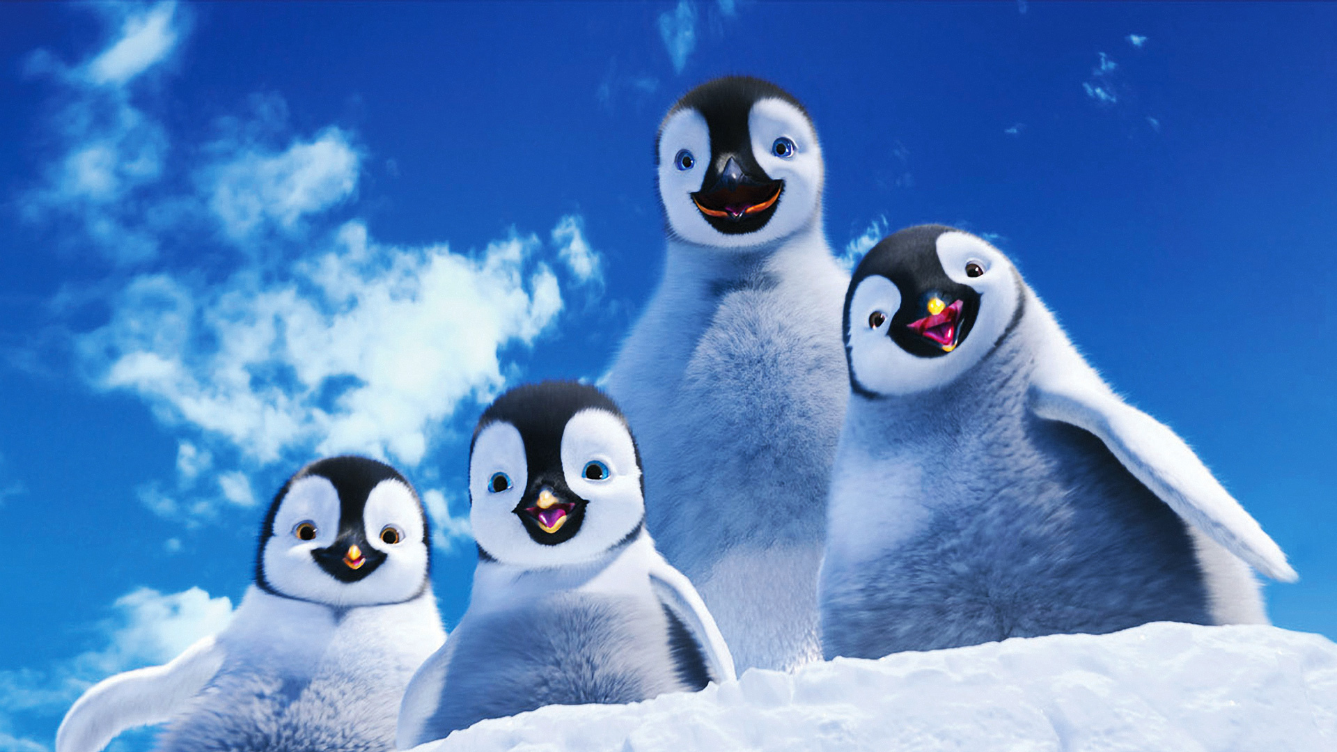 Desktop Wallpaper Happy Feet 2 Movie, Penguin Family , Hd Image, Picture,  Background, Ko4xcy