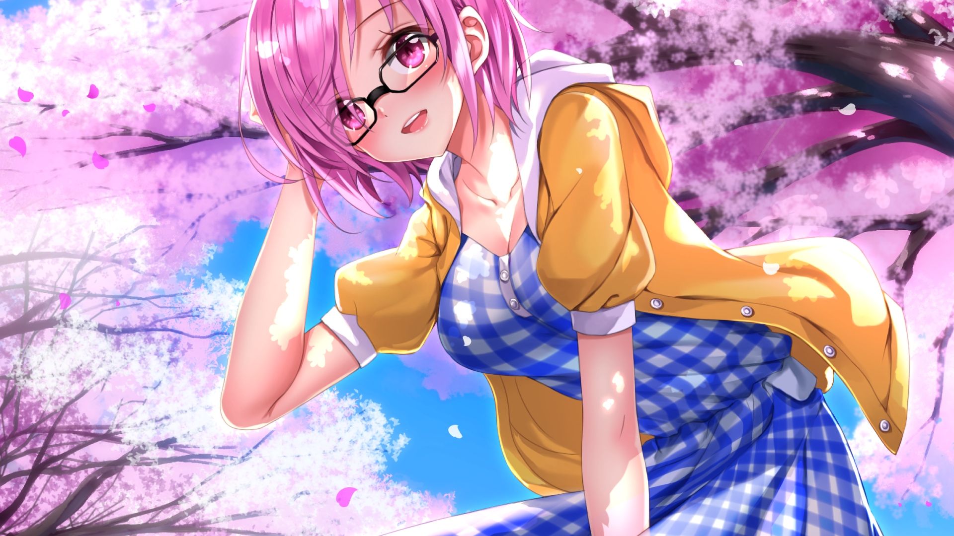 Wallpaper Pink hair, shielder, fate/grand order, anime girl