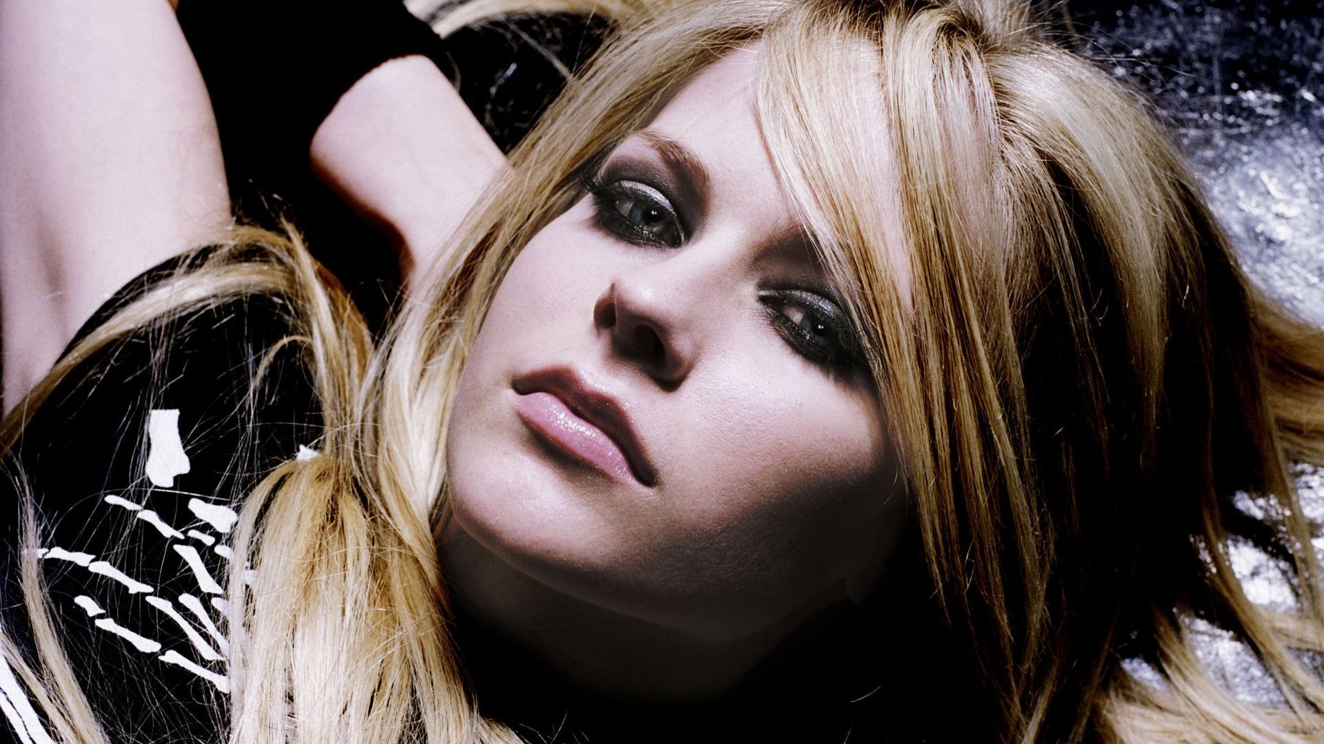 Wallpaper Avril Lavigne, singer, face