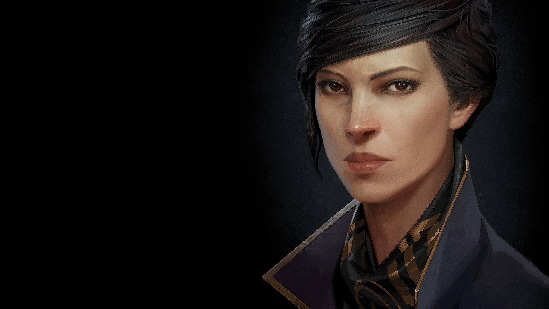 Wallpaper Emily Kaldwin of dishonored video game