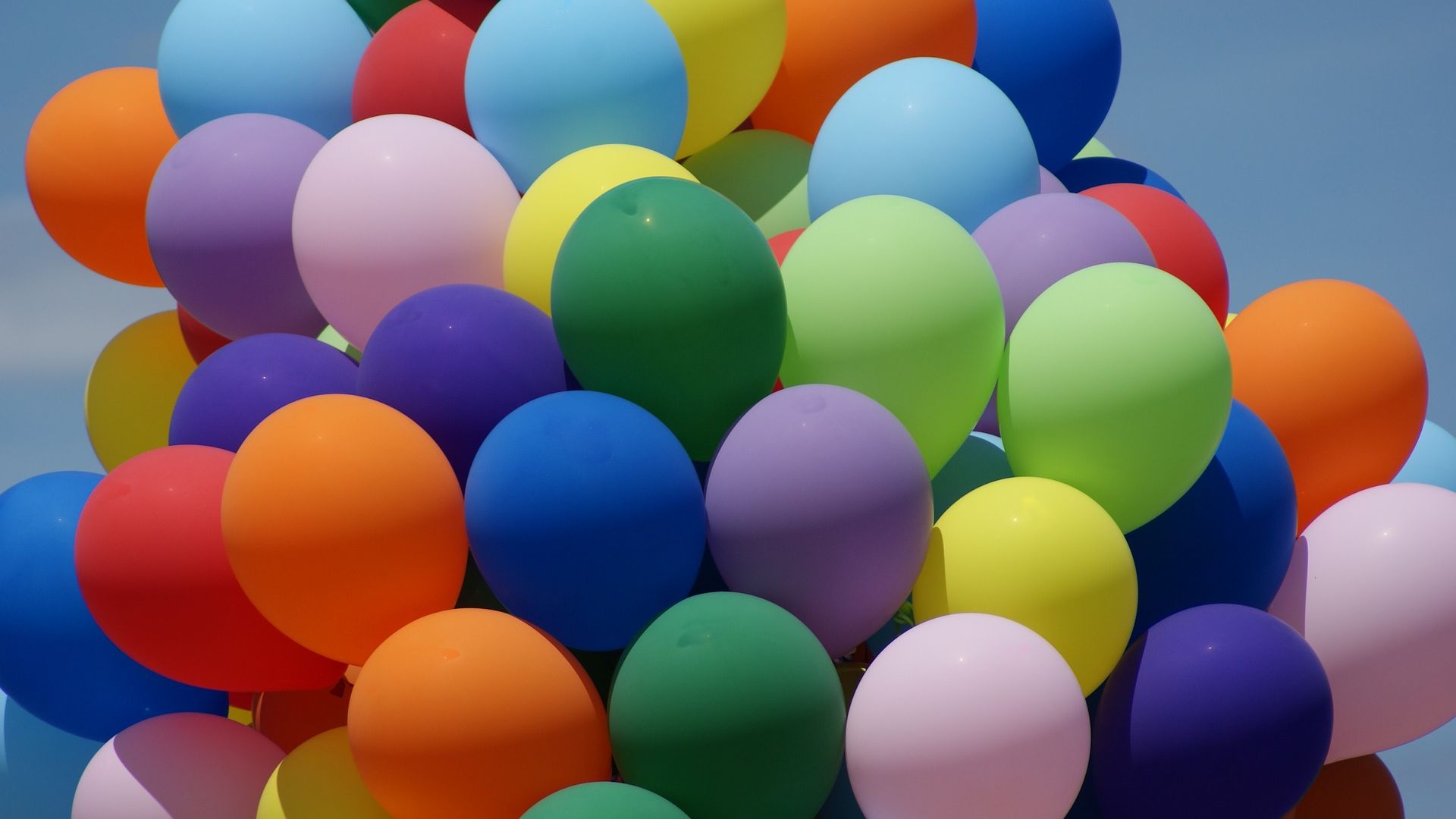 Wallpaper Balloons, colorful