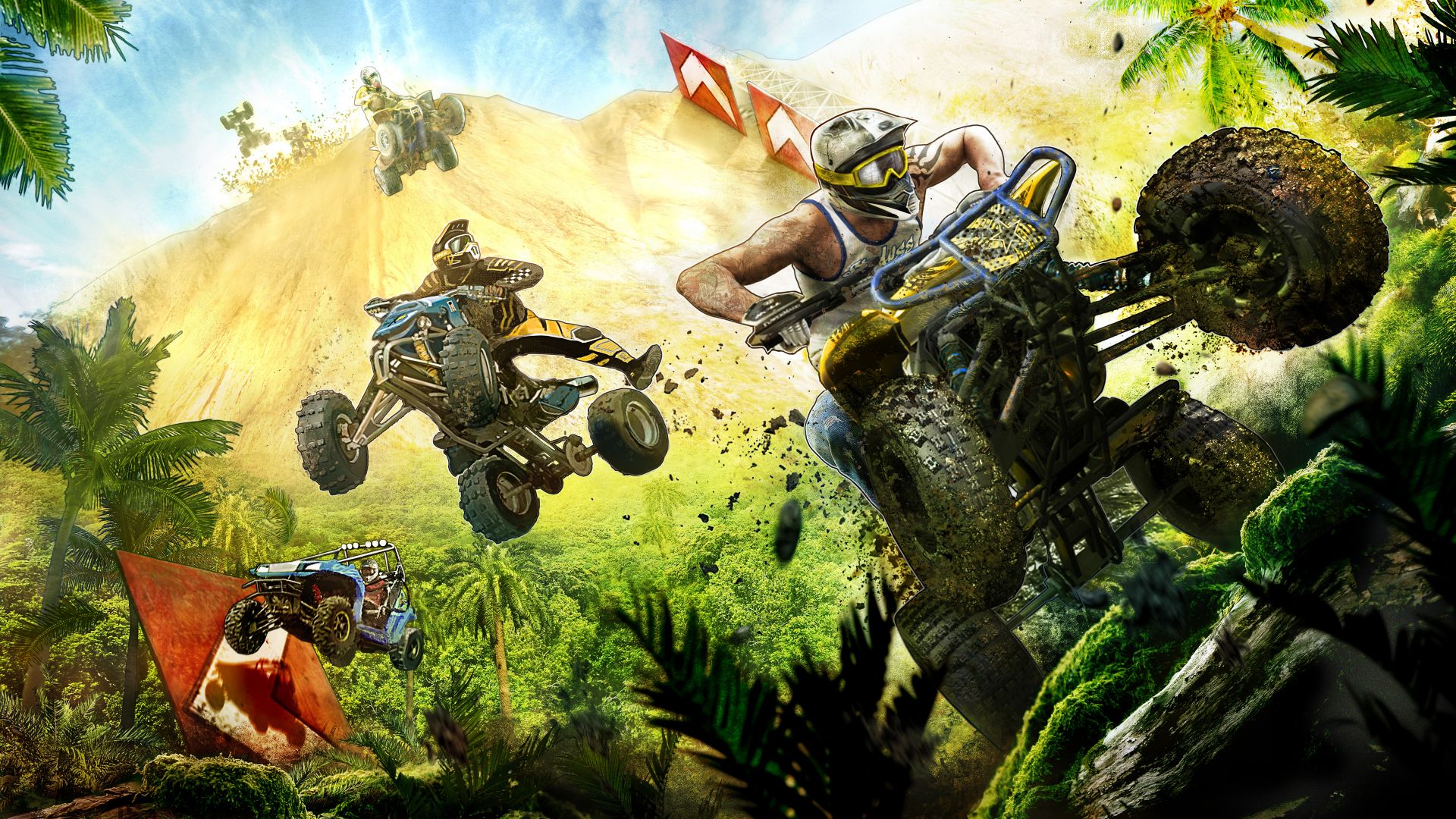 Wallpaper Mad riders video game