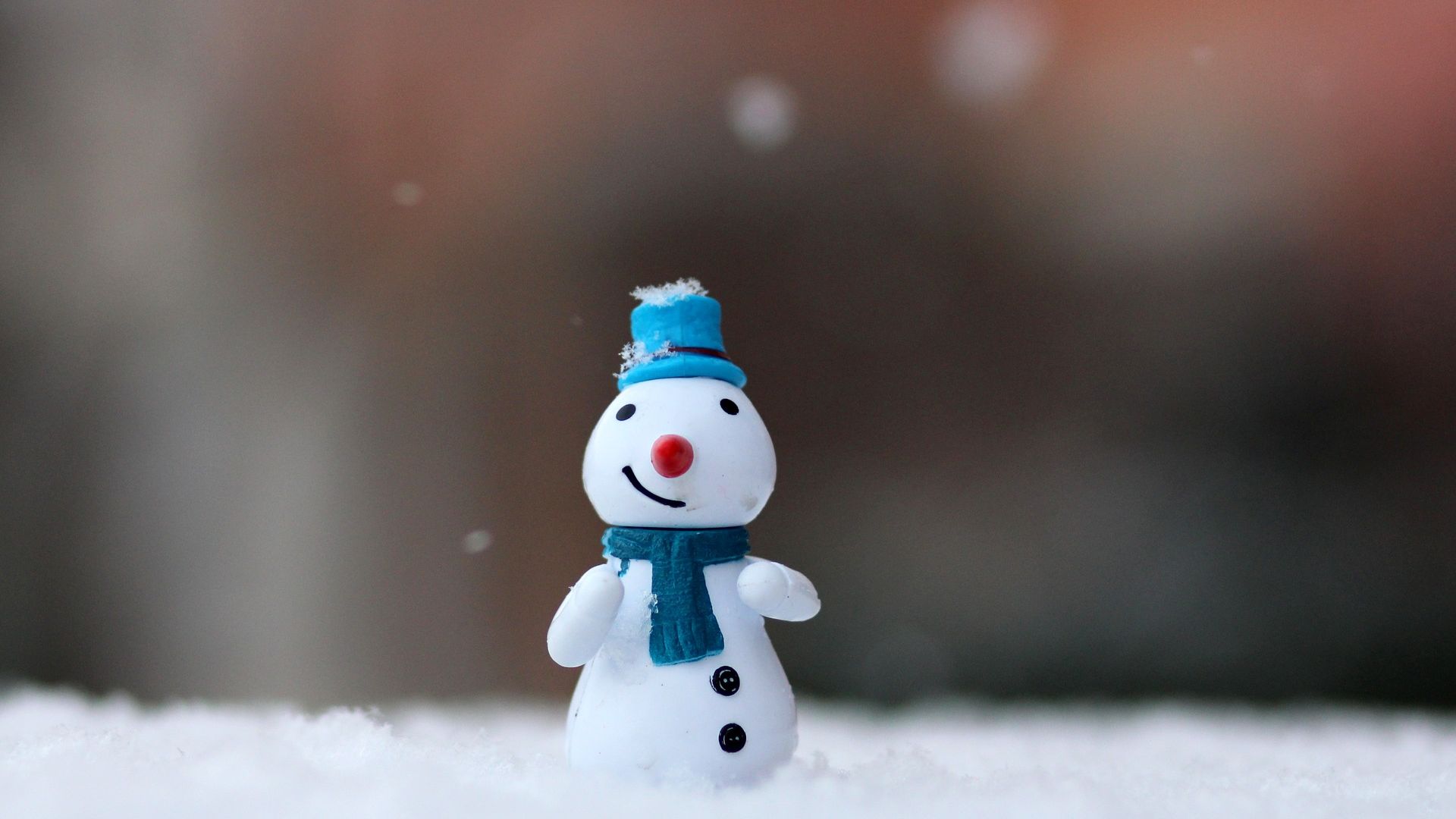 Wallpaper Snowman, Christmas decorations, holiday