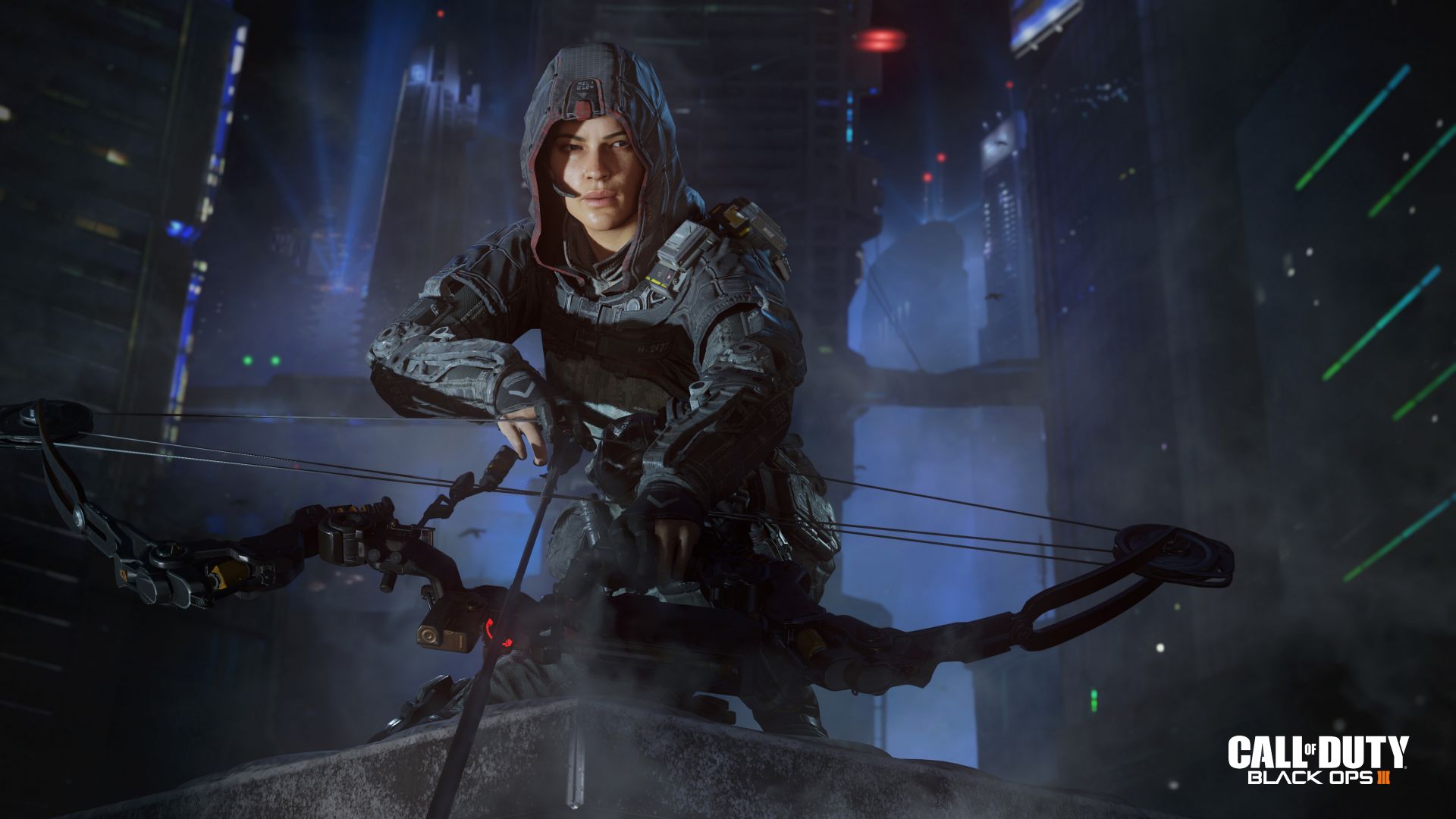 Wallpaper Call of Duty: Black Ops III video game, Alessandra "Outrider" Castillo