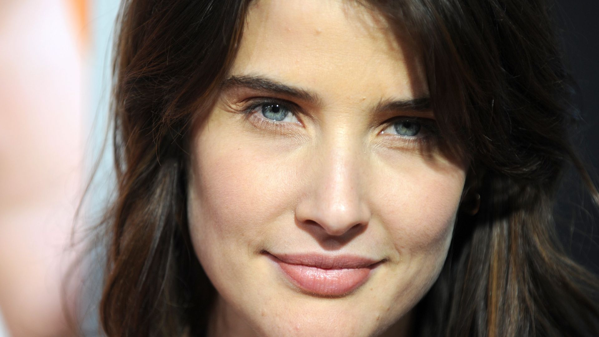 Wallpaper Lovely face of Cobie Smulders 