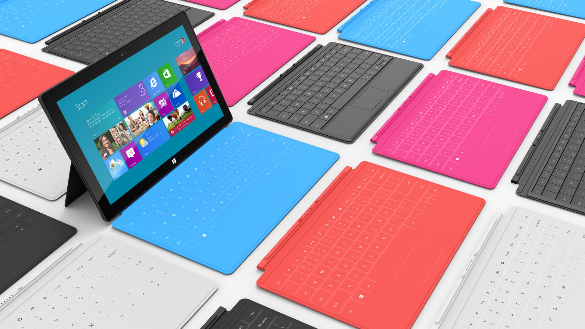 Wallpaper Microsoft surface tablet colors