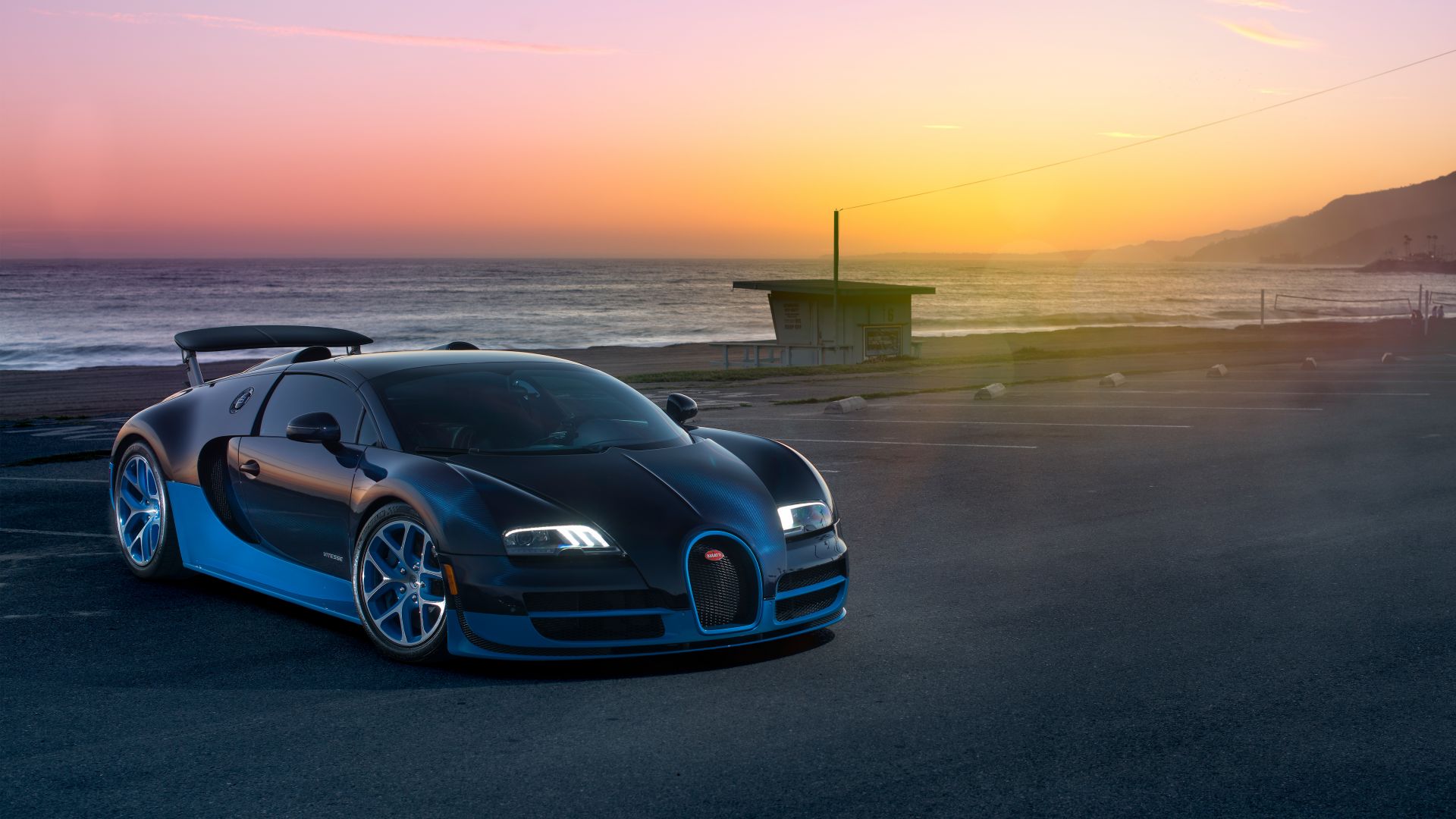 Wallpaper Bugatti veyron grand sport vitesse car