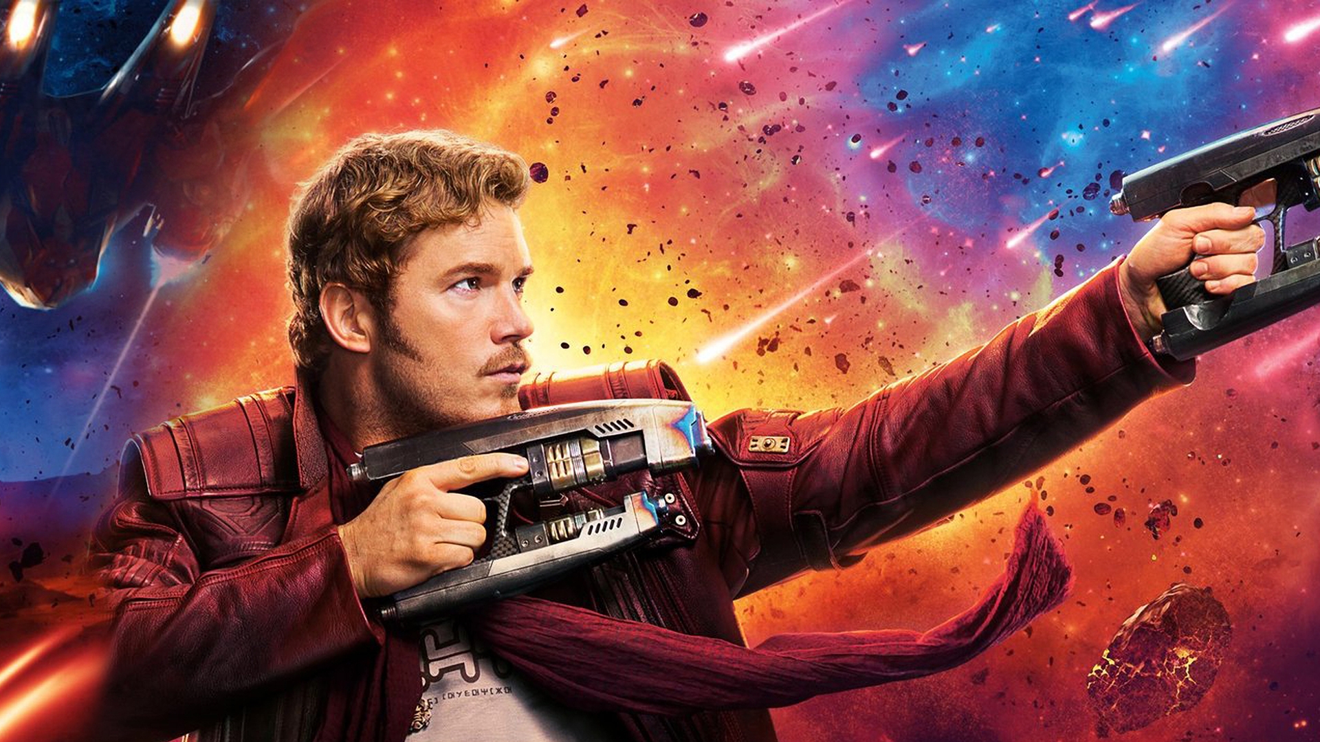 Wallpaper Guardians of the galaxy vol, 2, star lord, movie