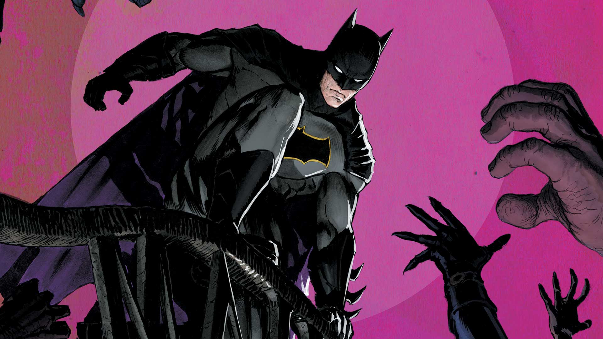 Wallpaper Batman, dc comics, dark, hands