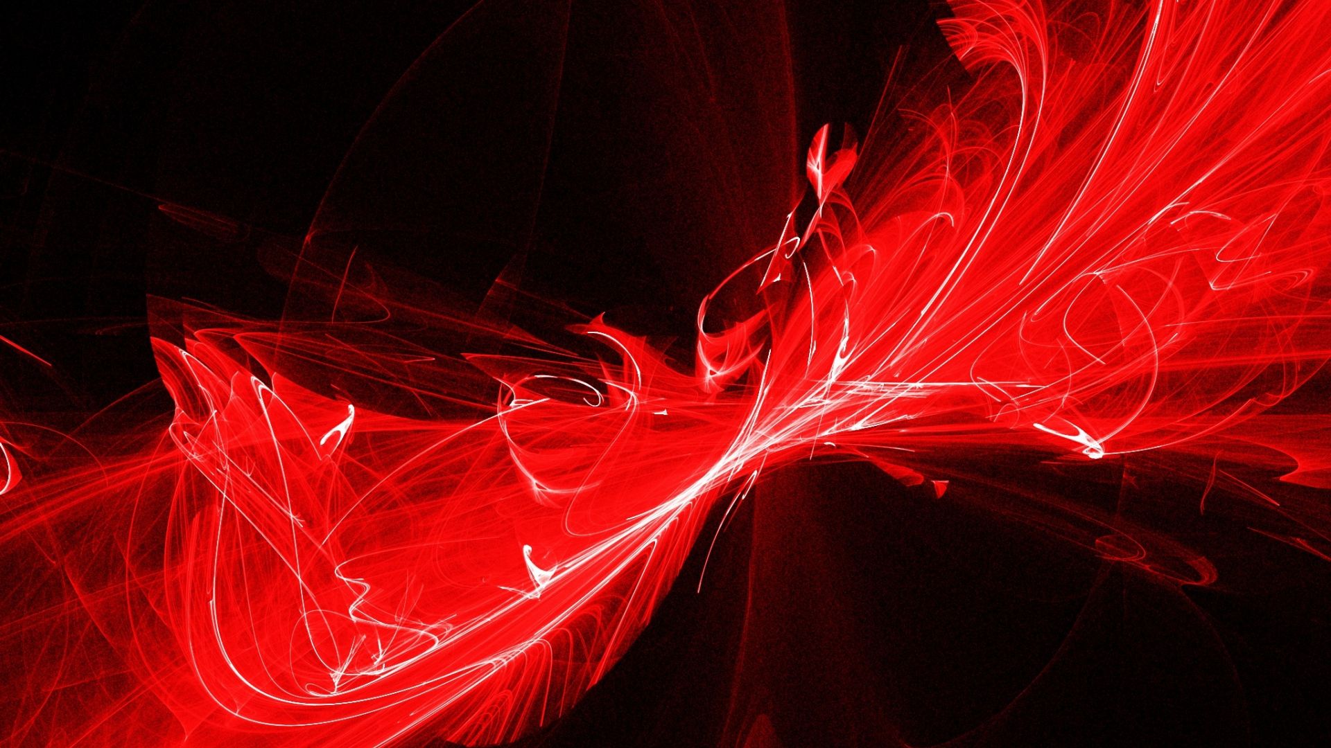 Desktop Wallpaper Red, Abstract, Glow, Hd Image, Picture, Background, Nzyvux