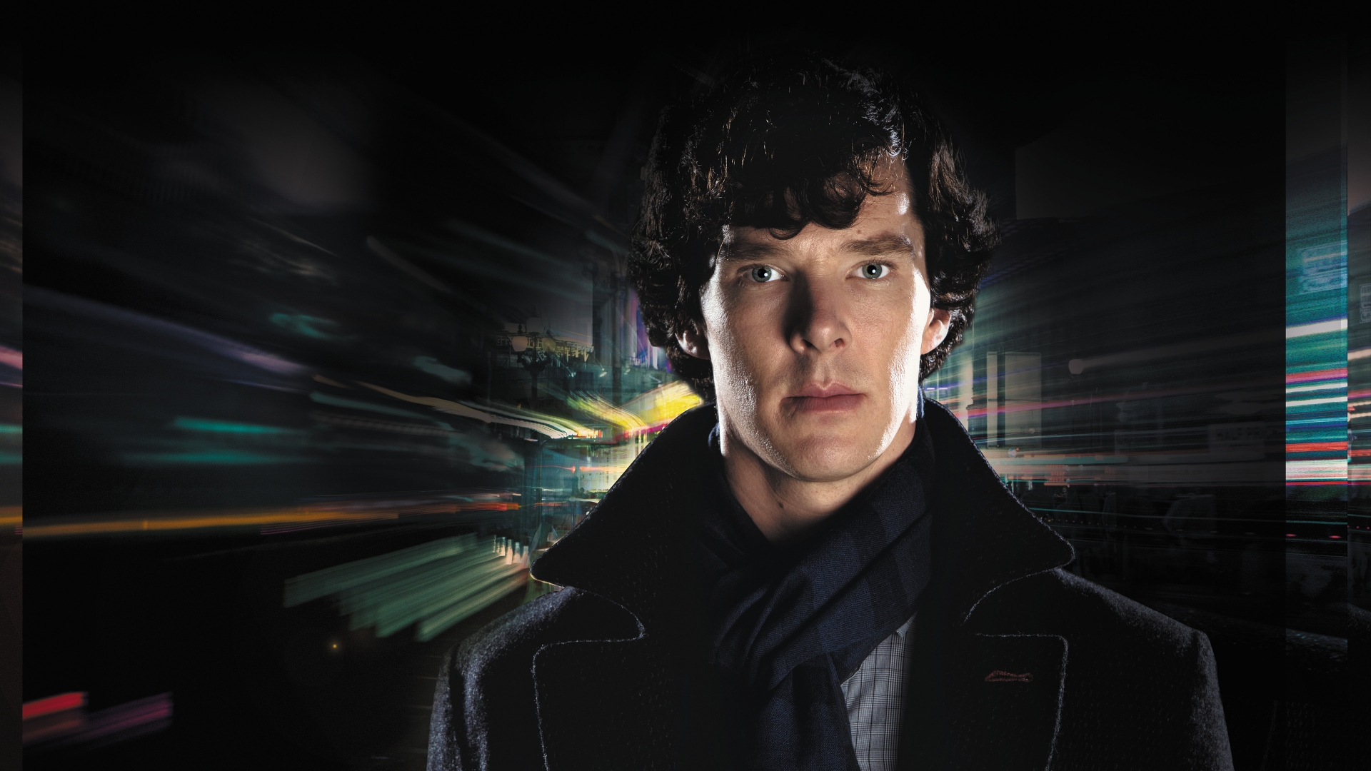 Wallpaper Benedict Cumberbatch in Sherlock TV series