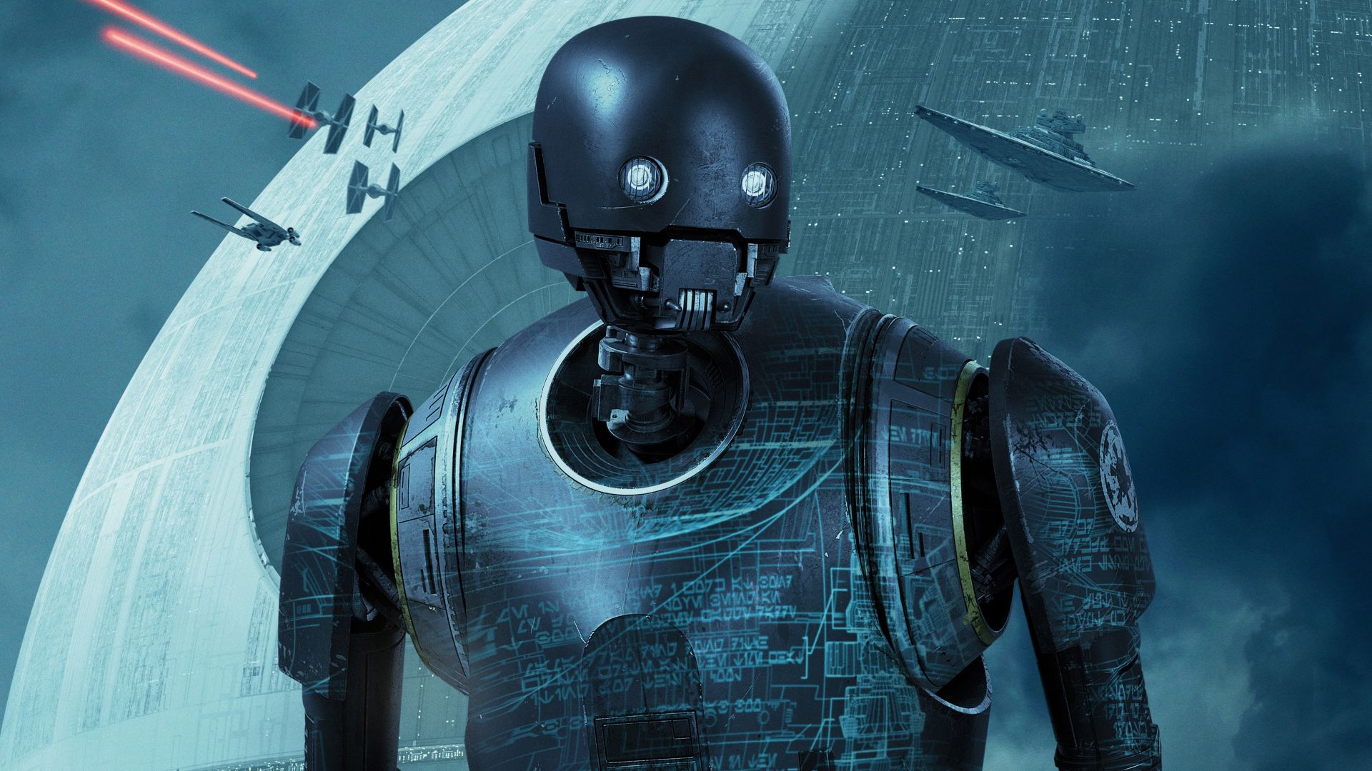 Wallpaper K 2SO from Rogue one movie