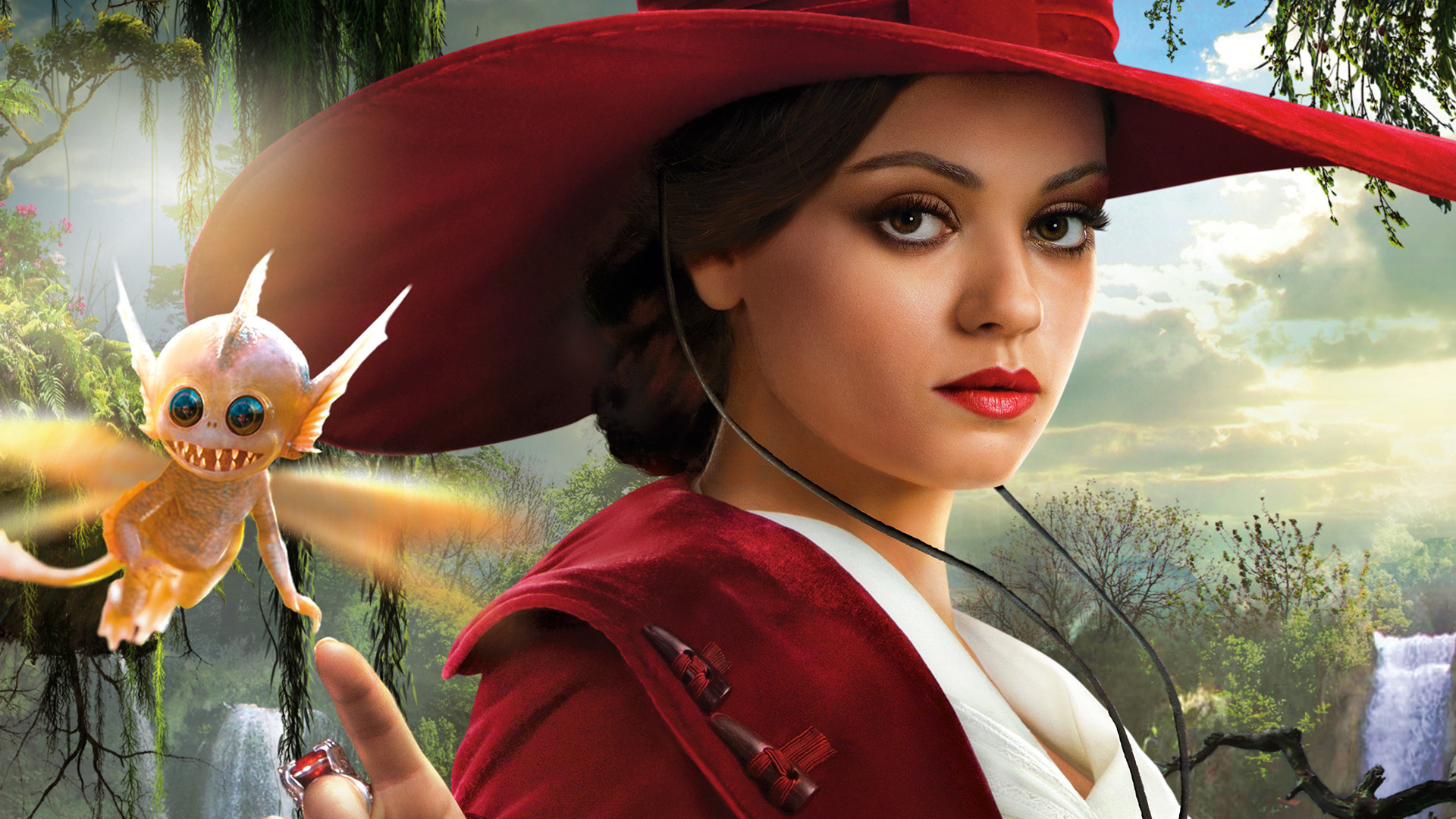 Wallpaper Oz the Great and Powerful, 2013 movie, Mila Kunis, actress