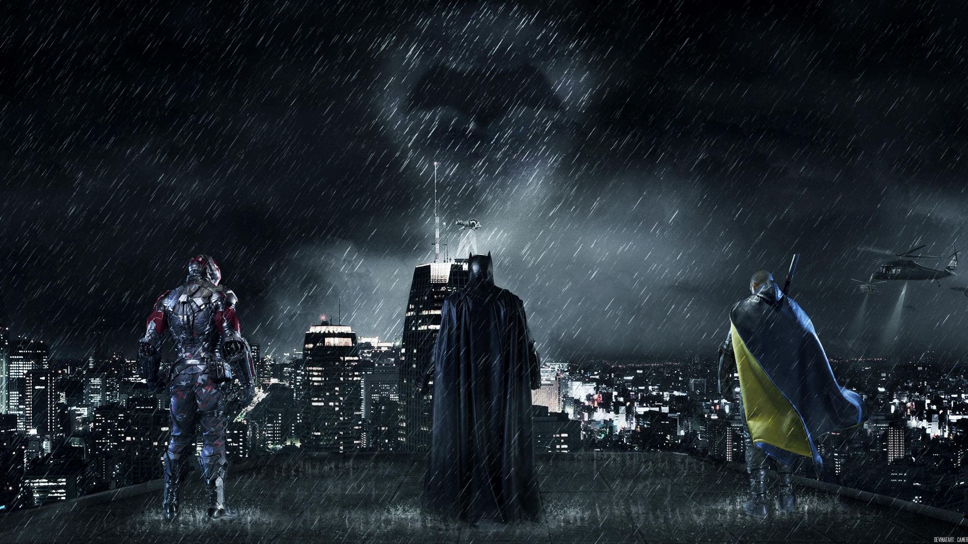 Desktop Wallpaper Batman Gotham City, Hd Image, Picture, Background, P H7zf