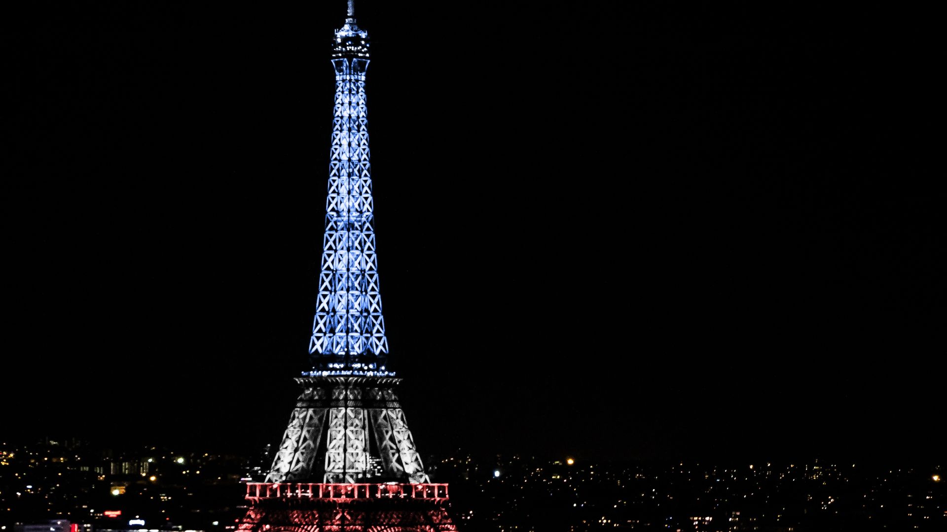 Desktop Wallpaper Eiffel Tower, Paris, France, Night, Hd Image, Picture,  Background, Pqqqfj