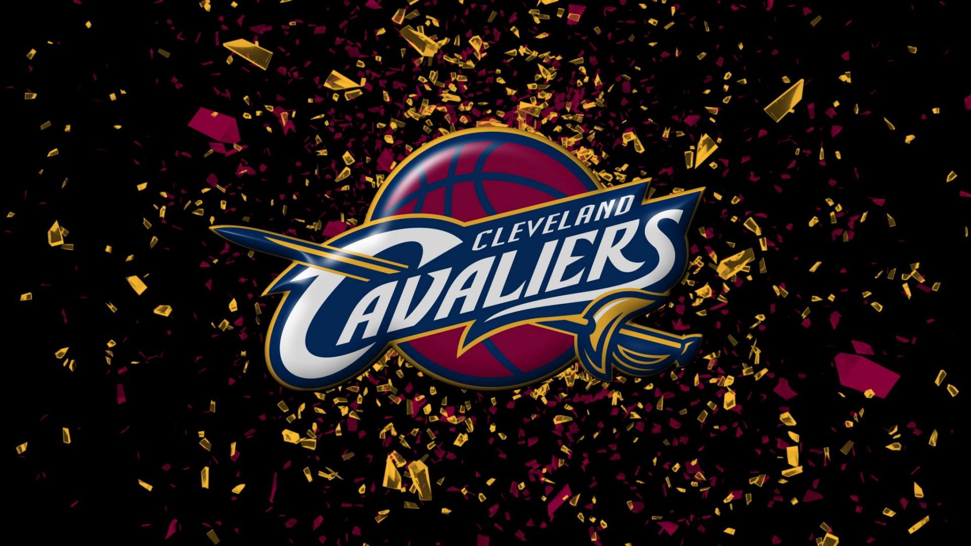Wallpaper Beautiful cleveland cavaliers basketball team logo