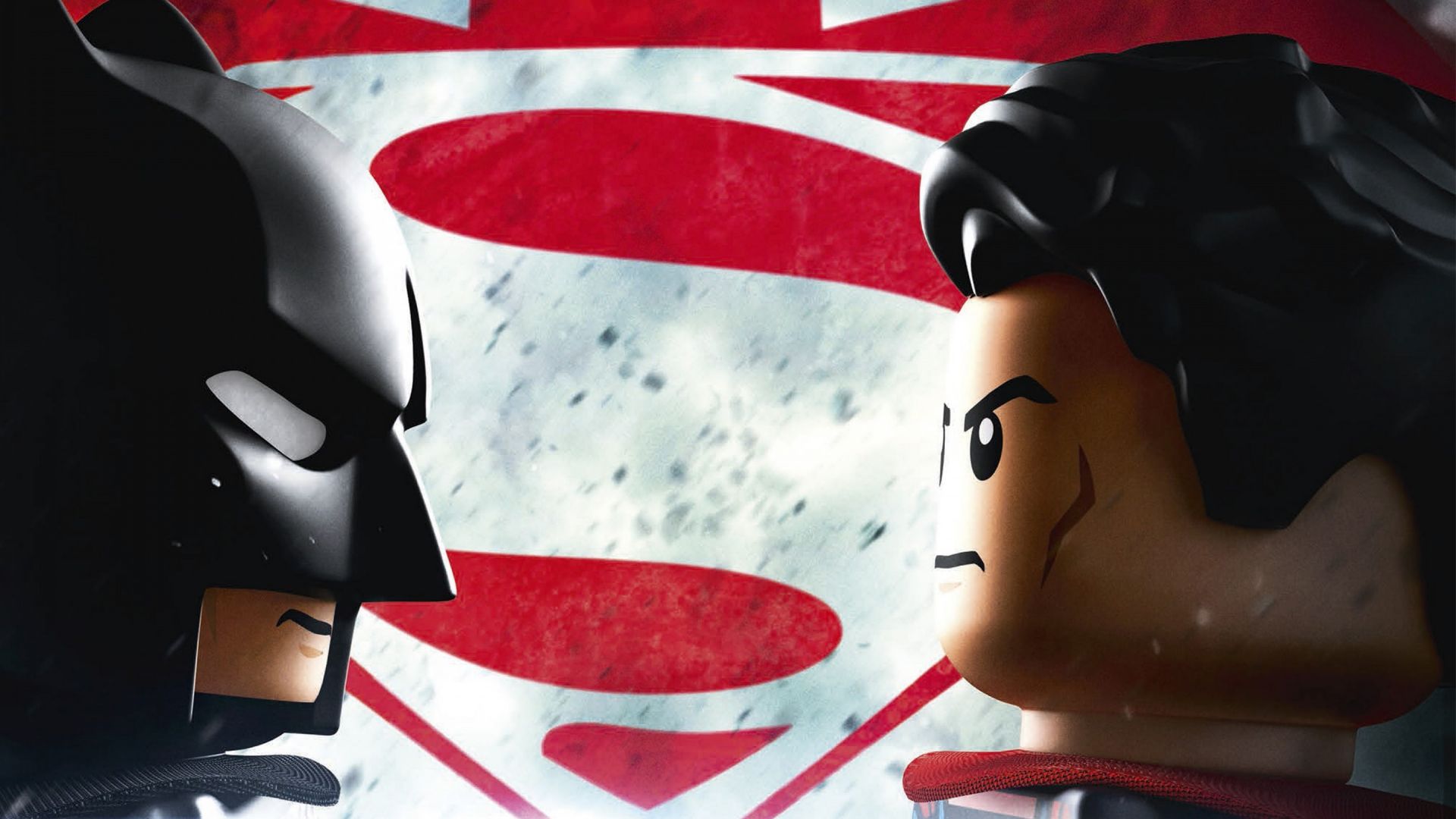 Wallpaper The lego movie, batman and superman