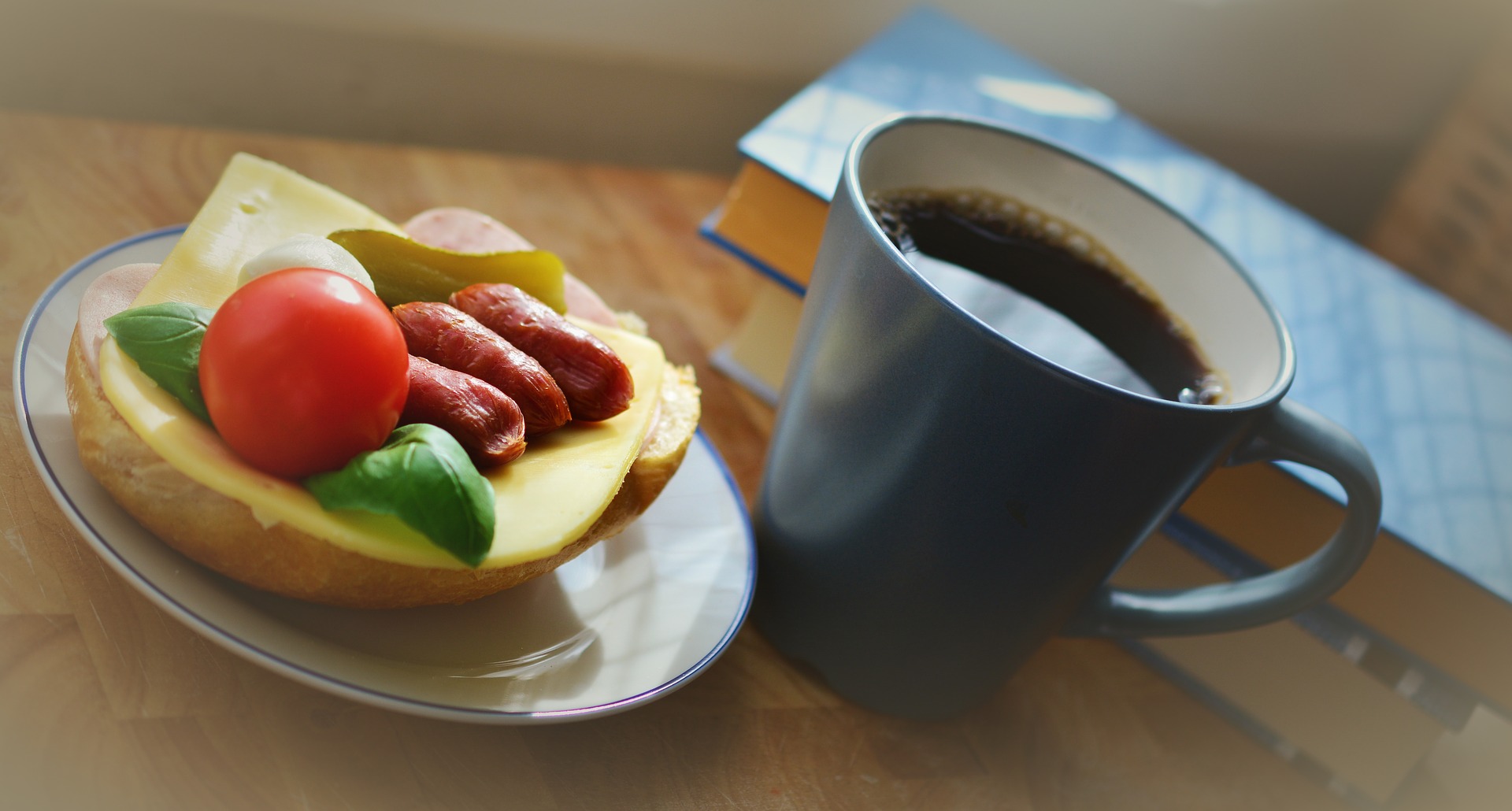 Wallpaper Breakfast, snack, sandwich, coffee