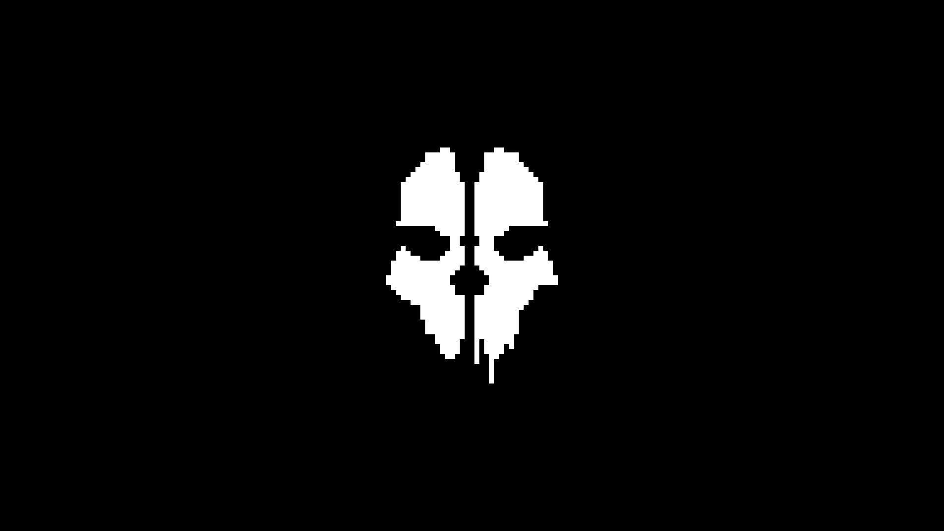 Wallpaper Call of Duty: Ghosts video game, pixel artwork