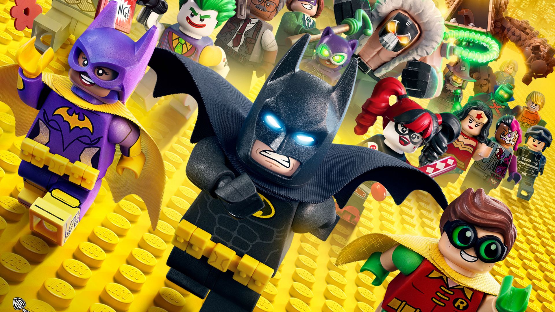 Wallpaper The Lego batman animation movie