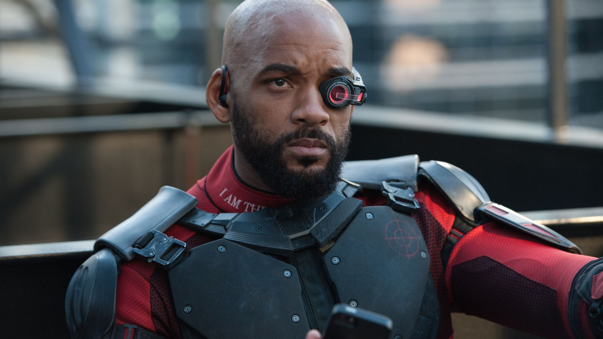 Wallpaper Will smith as deadshot in suicide squad movie