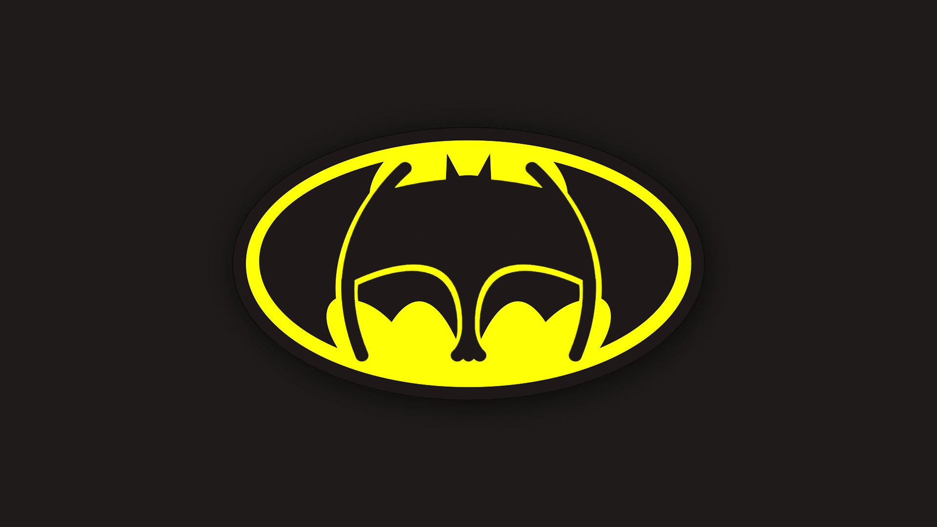 Wallpaper Batman batch, logo