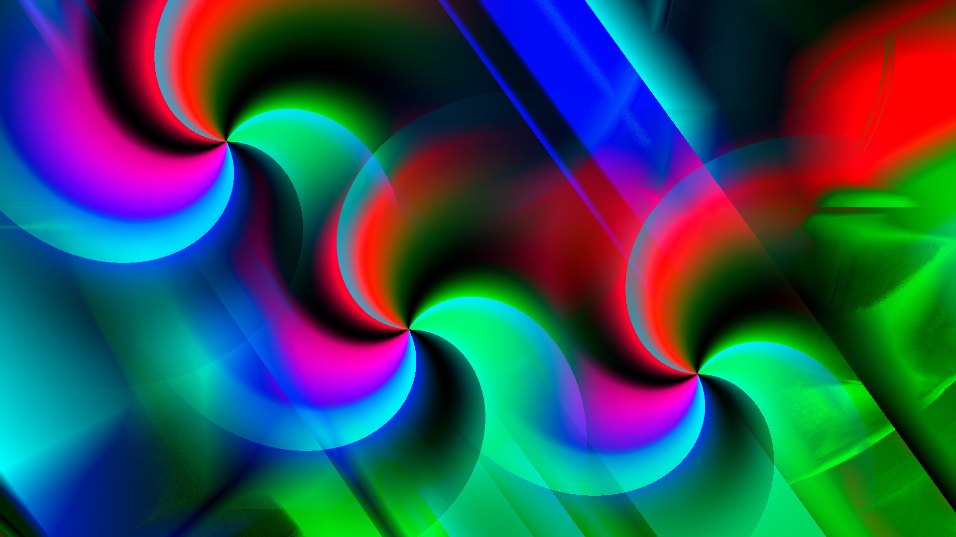 Wallpaper Glowing, swirl, abstract