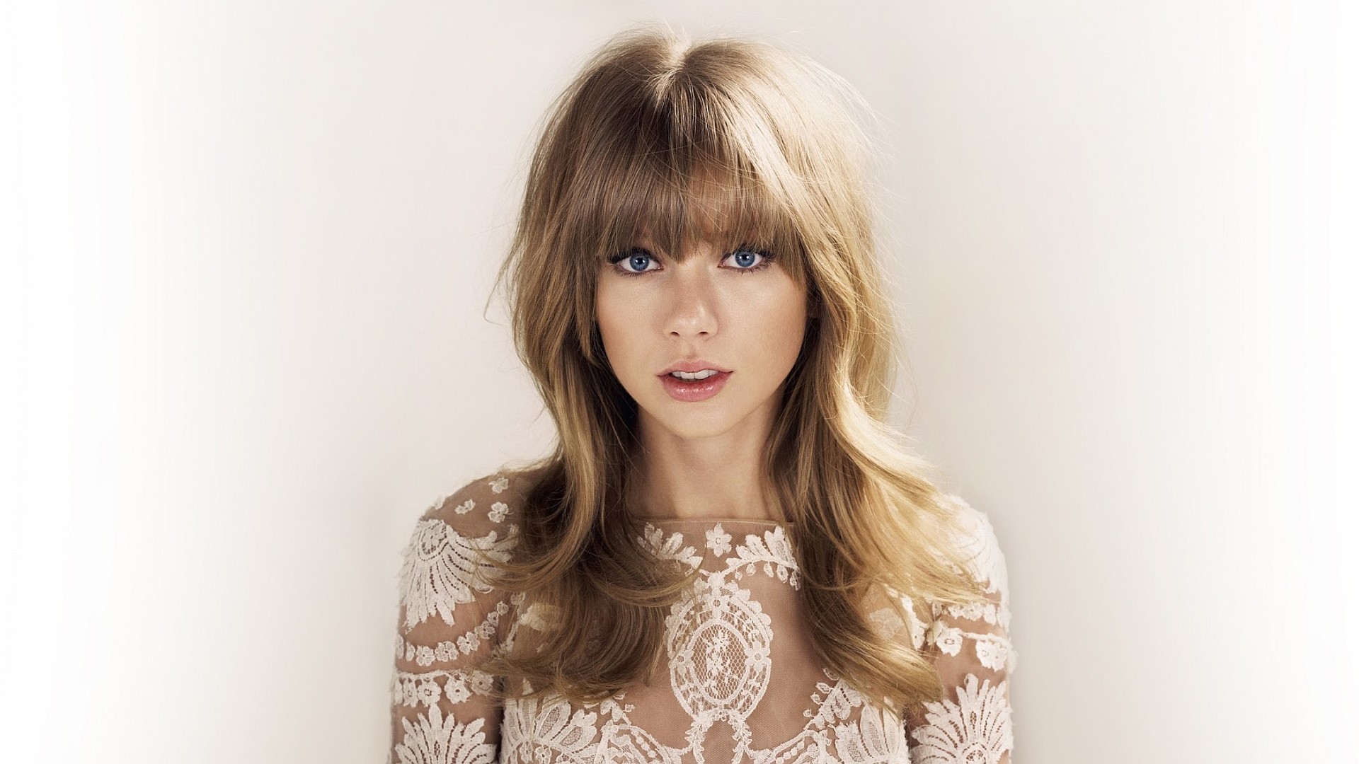 Wallpaper Blue eyes, popular singer, Taylor Swift