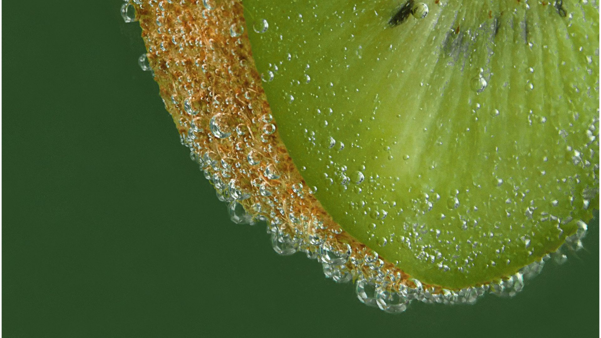 Wallpaper Kiwifruit, green fruits, slice