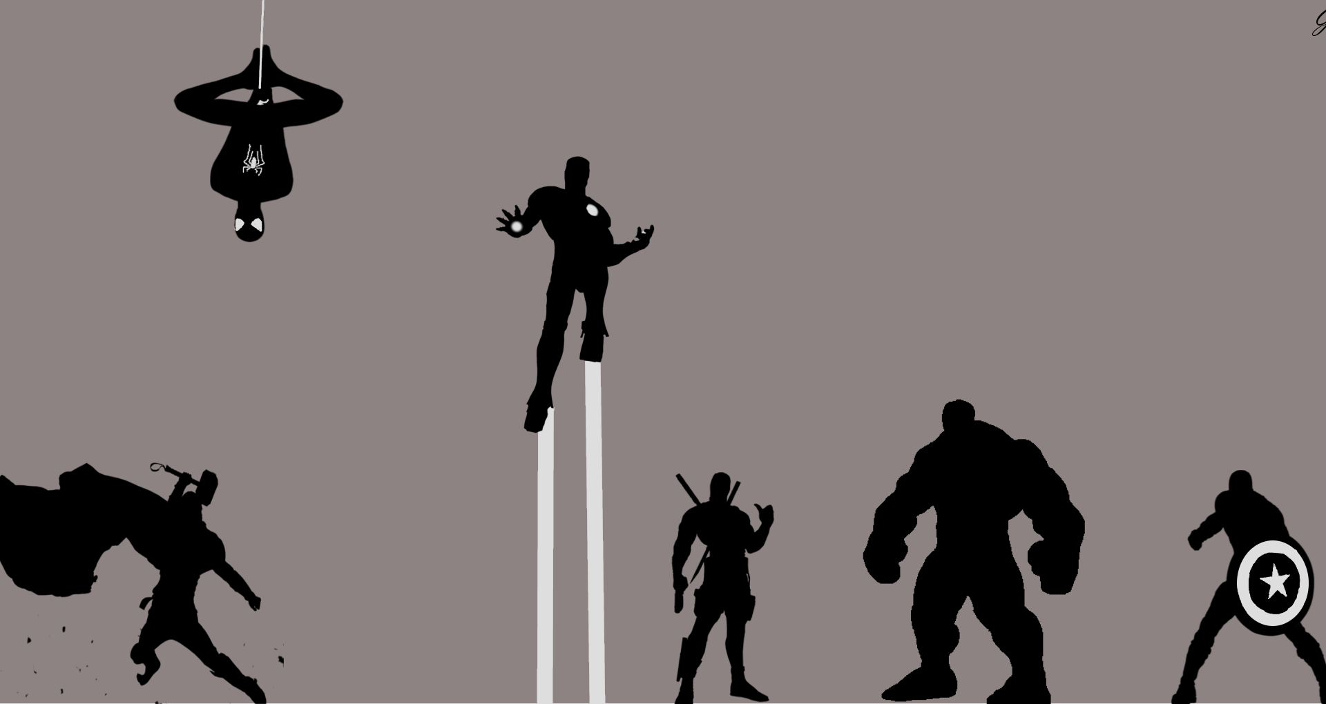 Desktop Wallpaper Marvel Comics, Avengers, Dark, Hd Image, Picture,  Background, R2czno