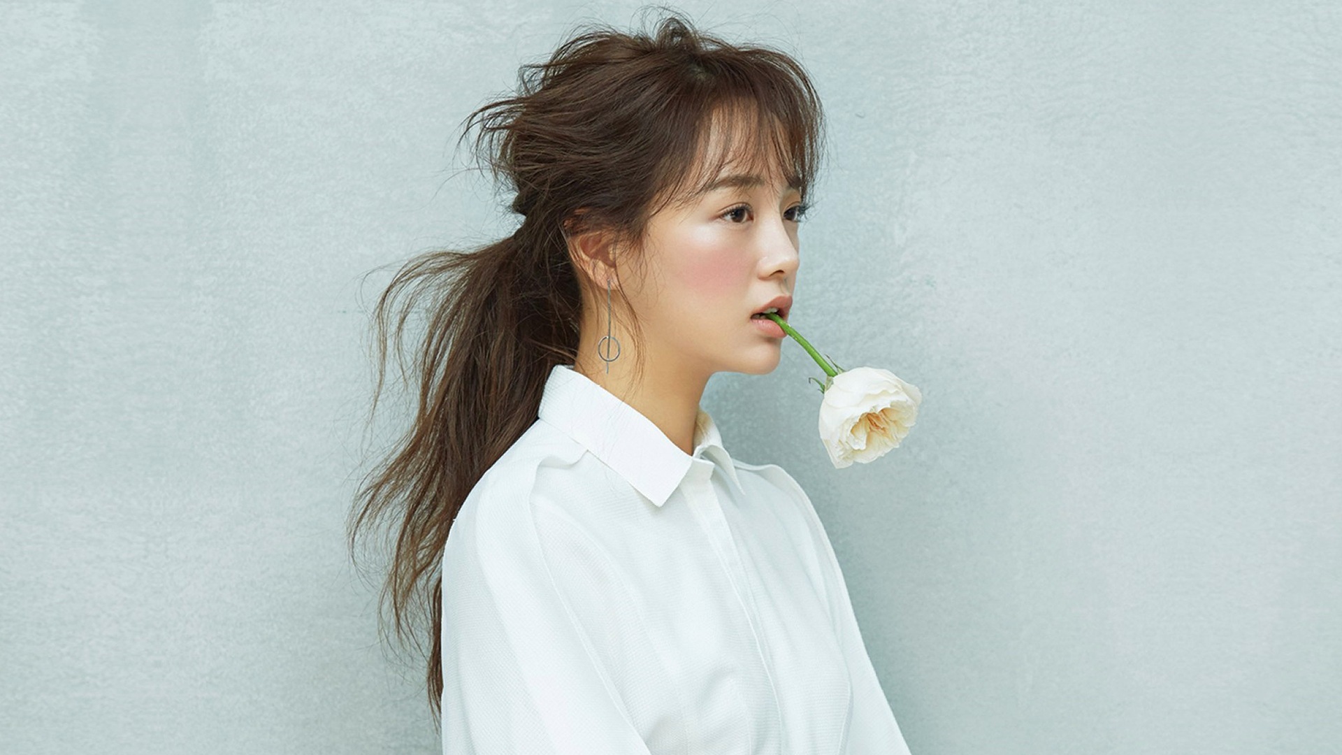 Wallpaper Kim Se-jeong, k pop singer