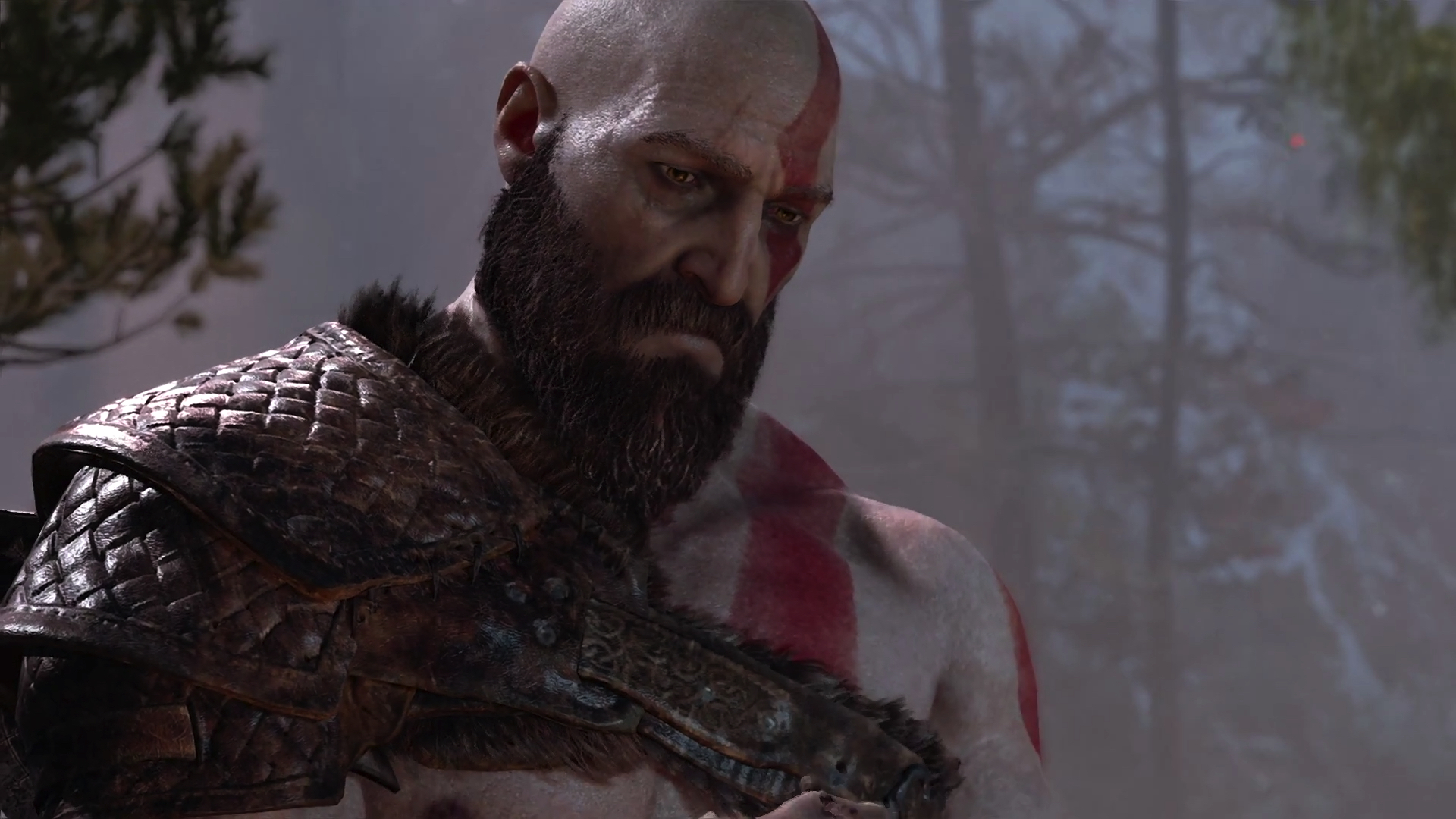 Wallpaper Warrior kratos, god of war, video game