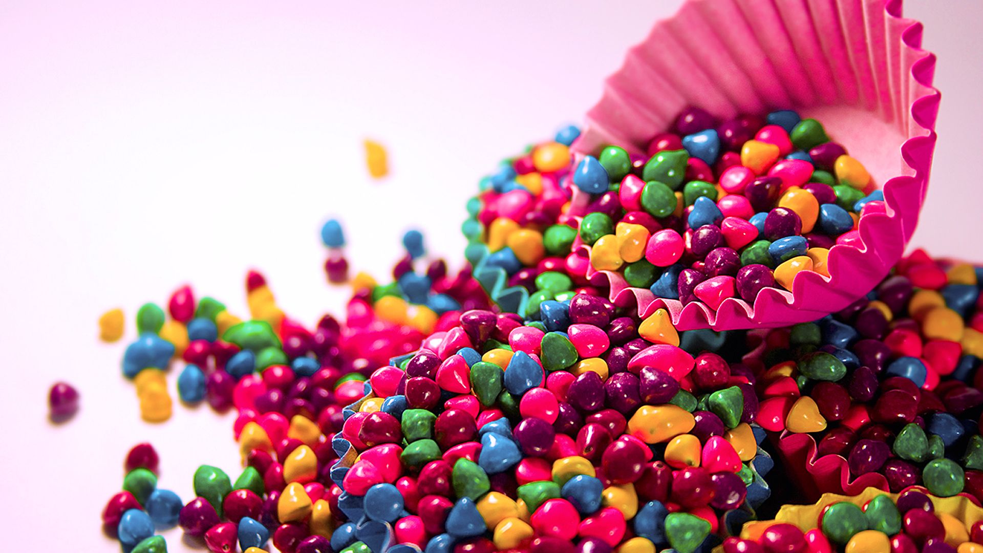 Wallpaper Colorful Candy