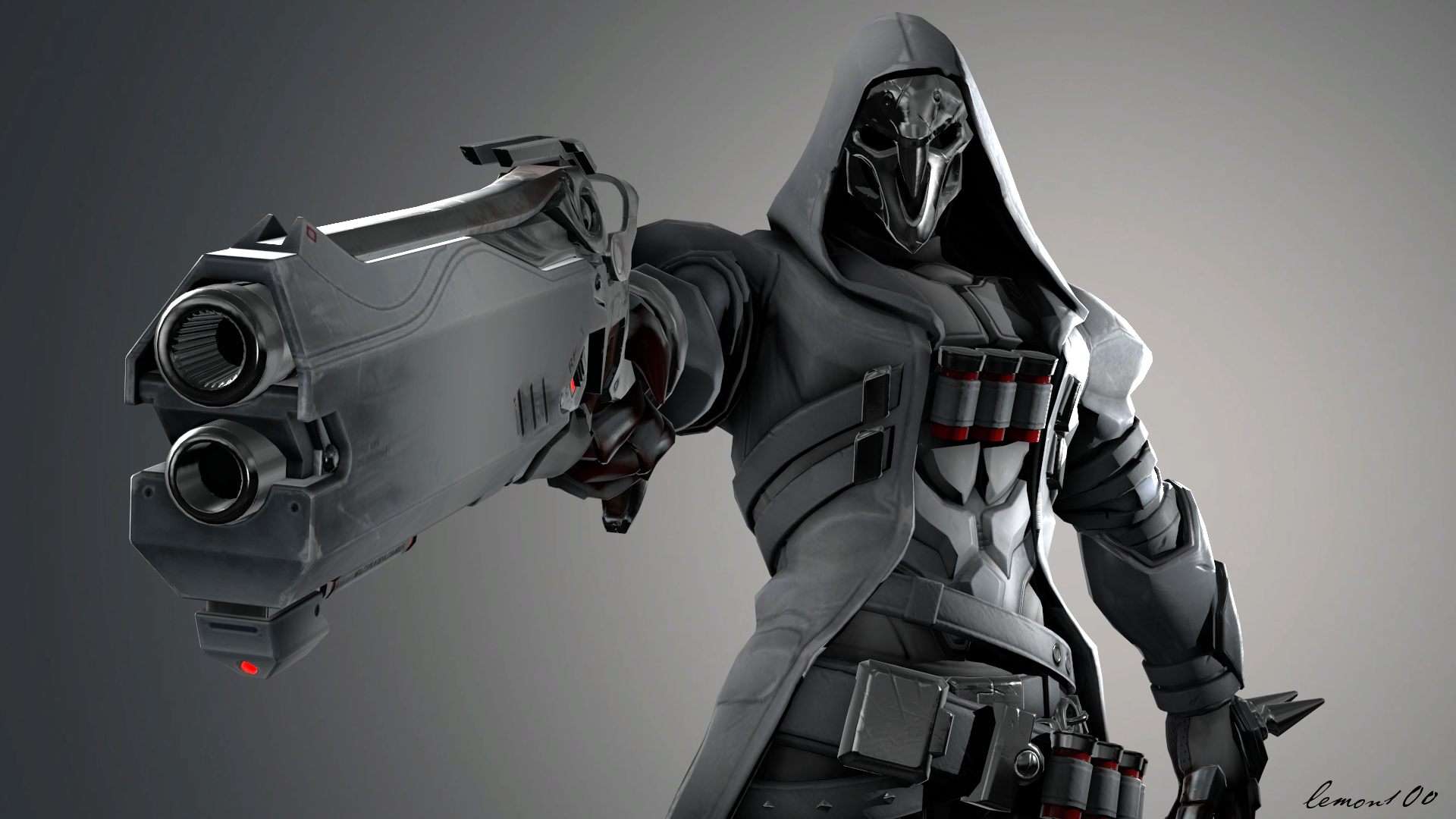Desktop Wallpaper Reaper Overwatch Hd Image Picture Background