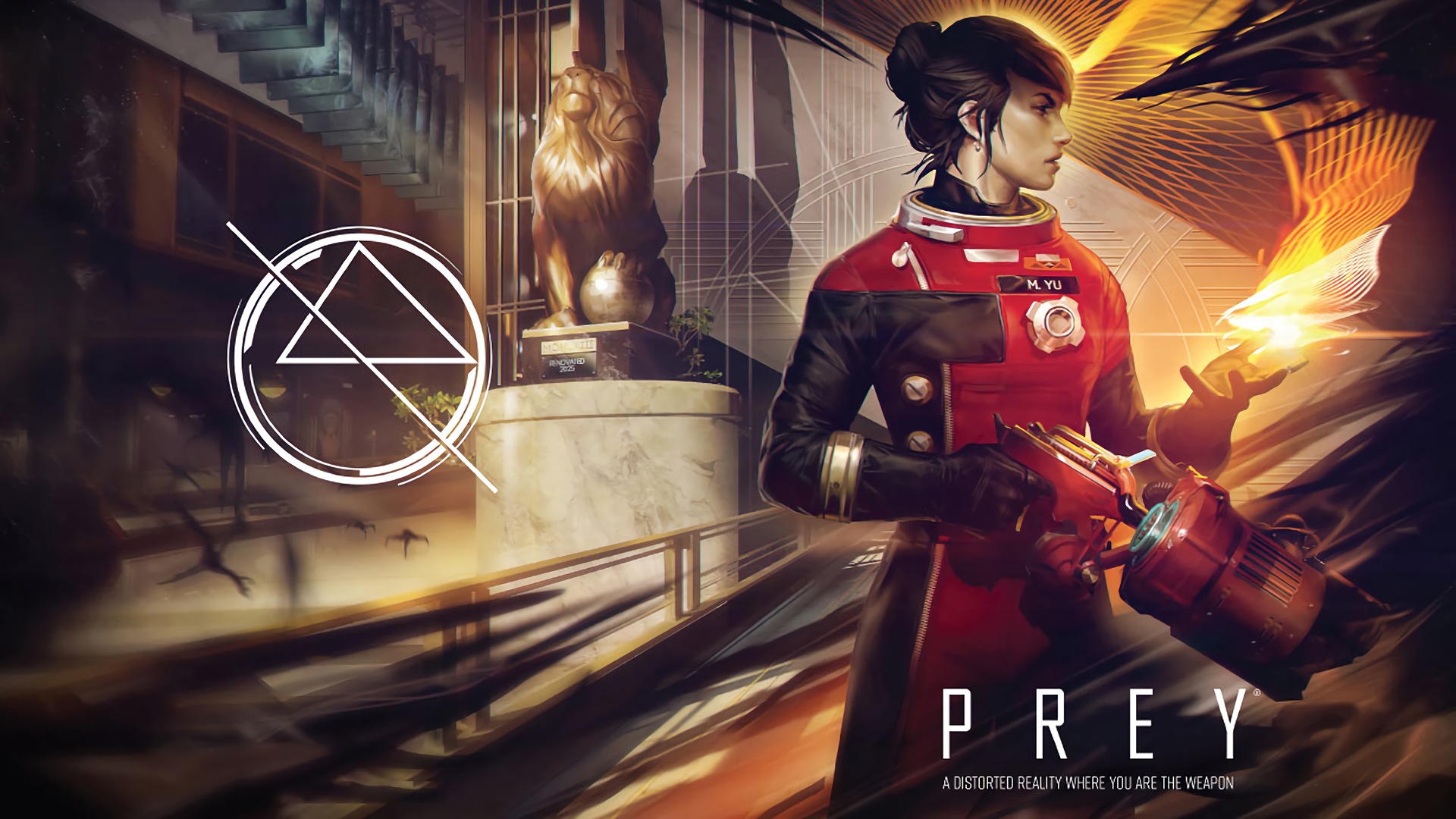 Wallpaper Prey 2017 video game, female protagonist
