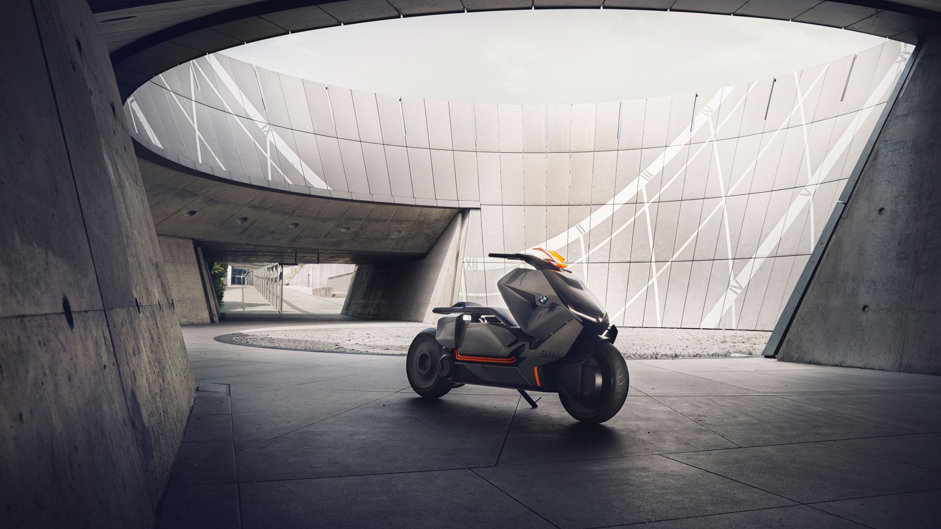Wallpaper BMW Motorrad Concept Link, bike