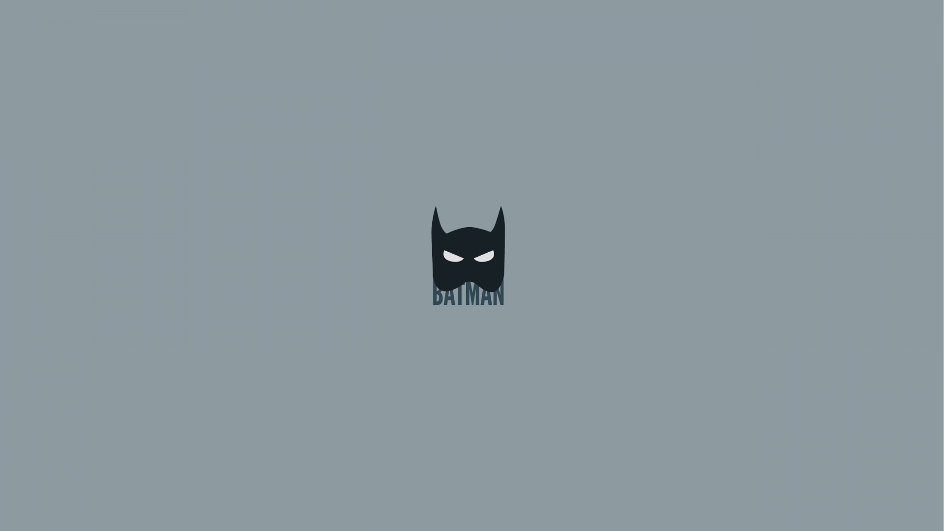 Wallpaper Batman minimalist mask