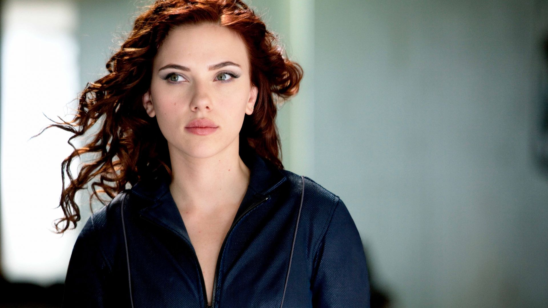 Wallpaper Black widow, Scarlett Johansson, Iron man movie