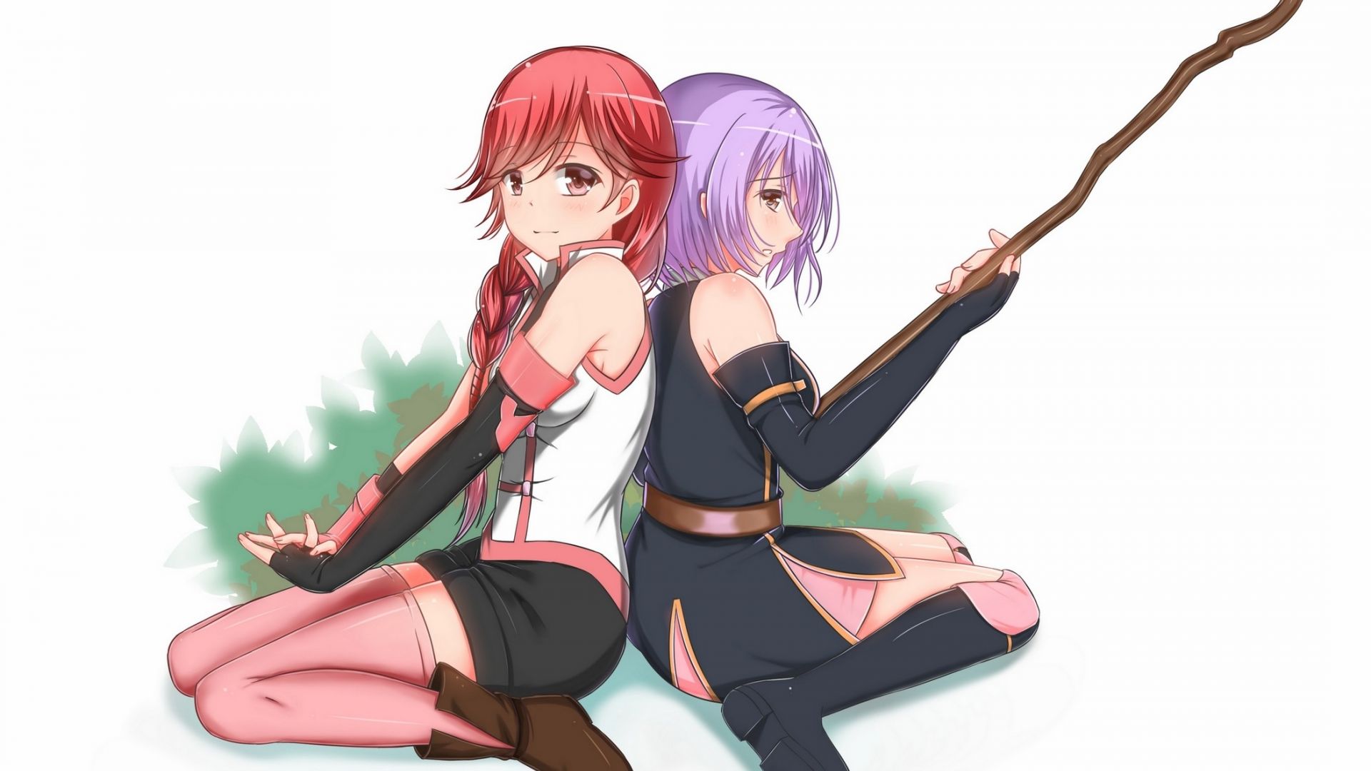 Wallpaper Shihoru and yume, Hai to gensou no grimgar, anime girls