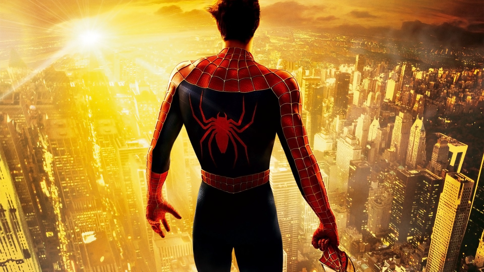 Wallpaper Spider man, 2002 movie