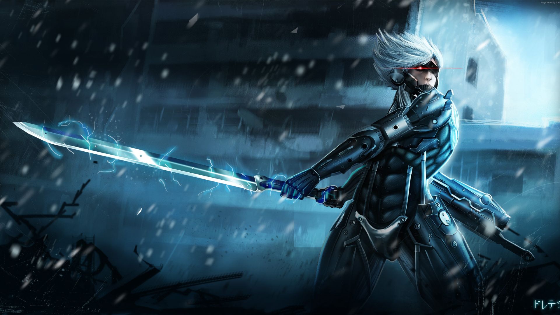 Desktop Wallpaper Metal Gear Rising: Revengeance Video Game, Slash, Sword,  Warrior, Hd Image, Picture, Background, Tajdm7