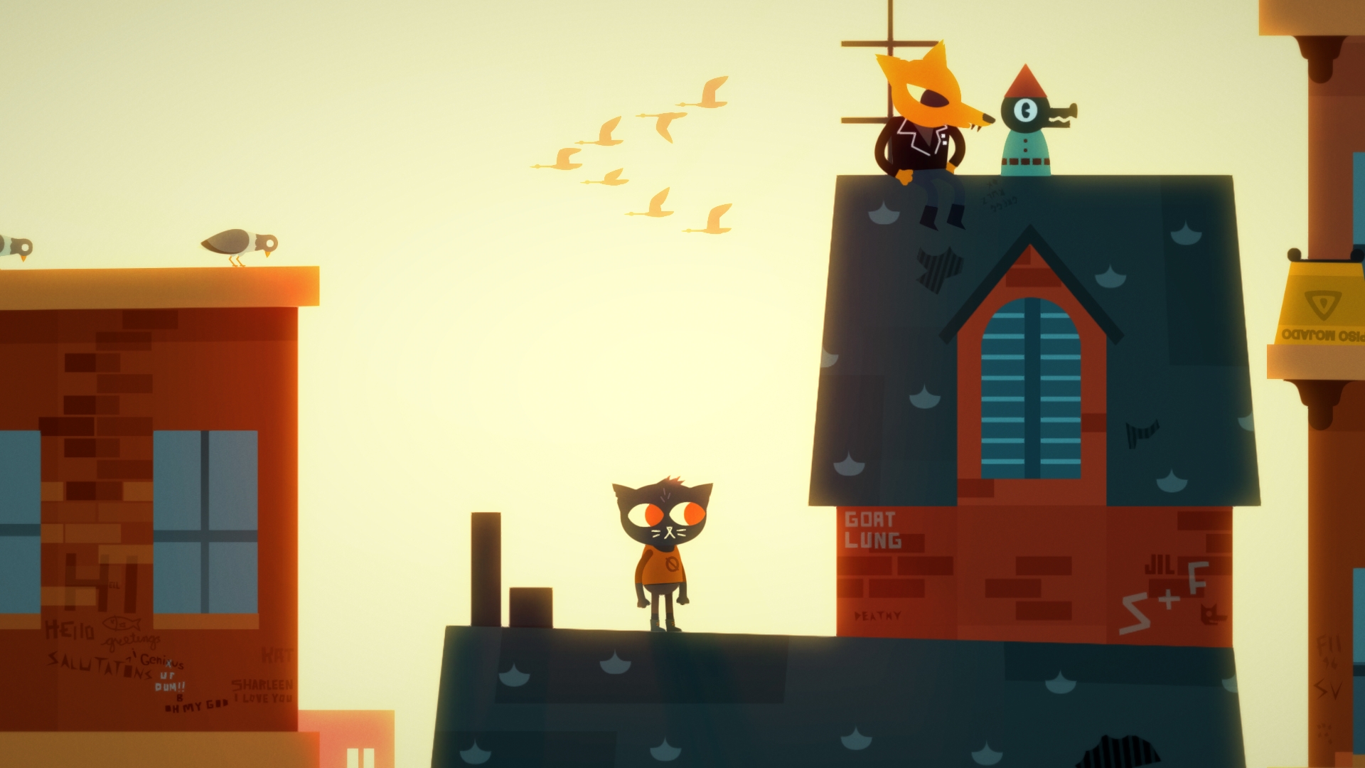 Wallpaper Night in the Woods Video game, 2017 game