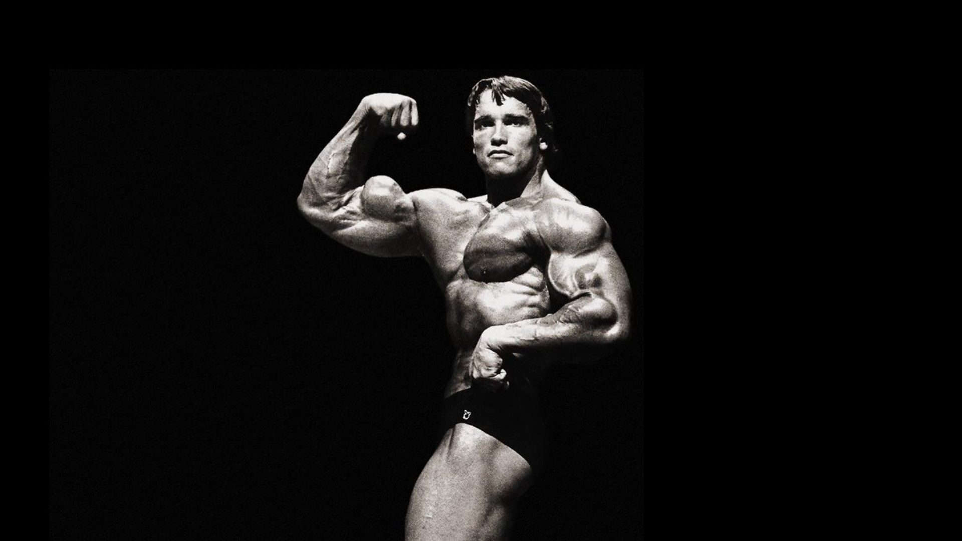 Wallpaper Arnold Schwarzenegger monochrome