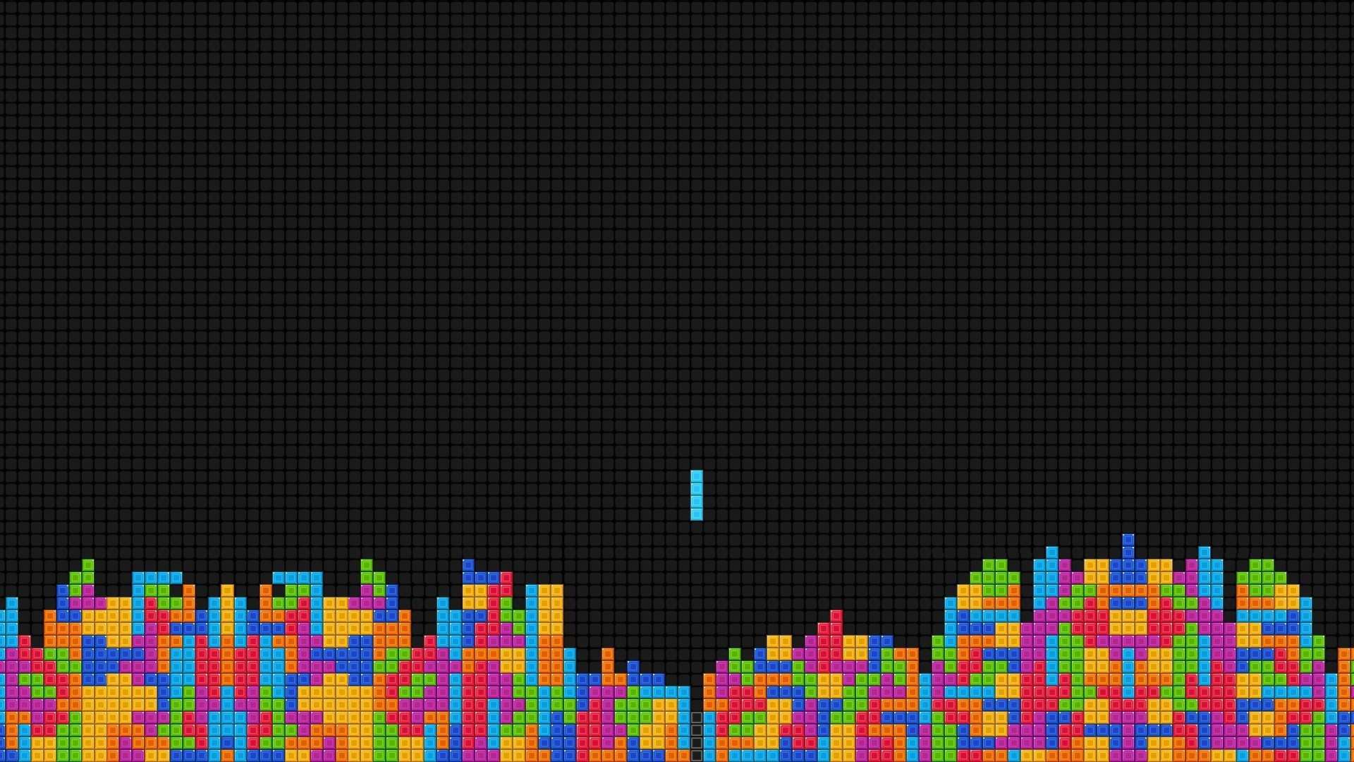 Wallpaper Hd colorful Tetris game