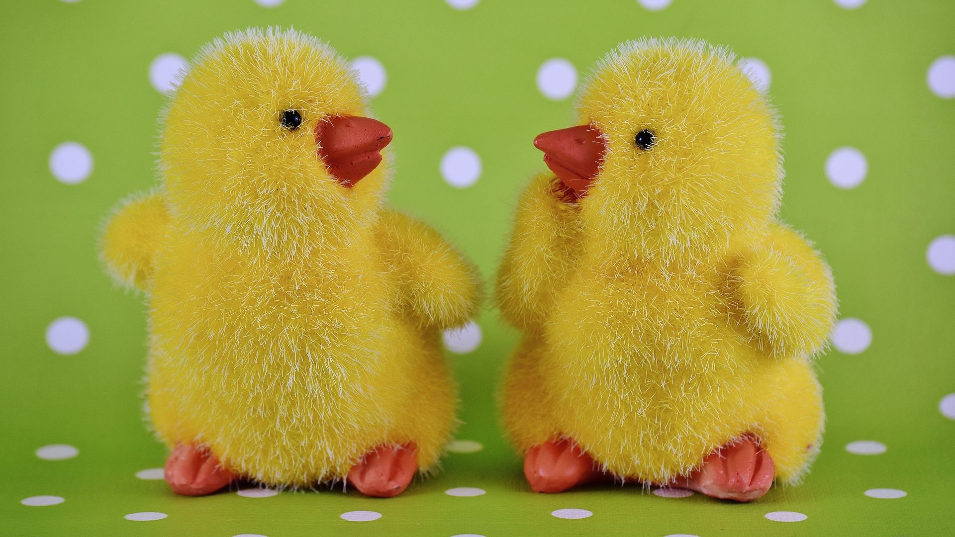 Wallpaper Chicks, Easter, cute, decorations toys