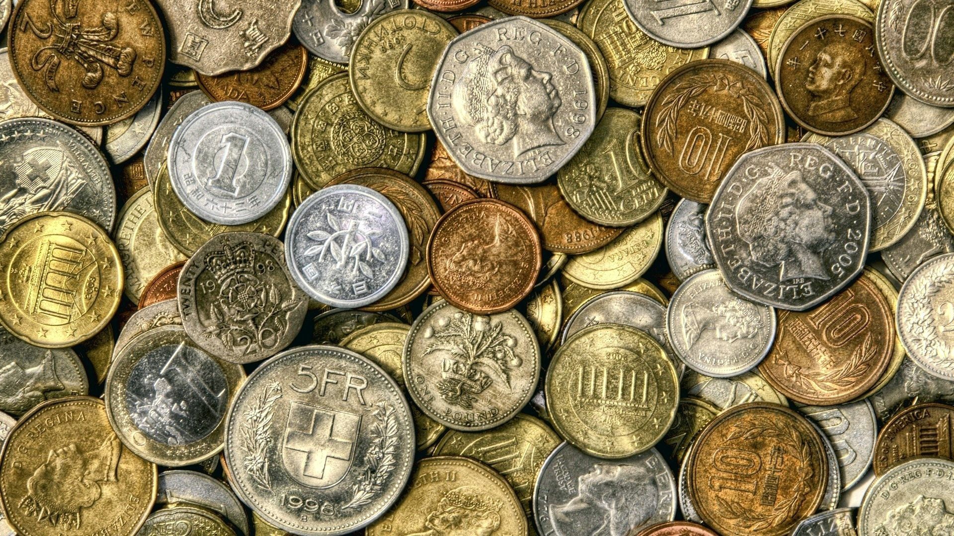 Wallpaper Money coins