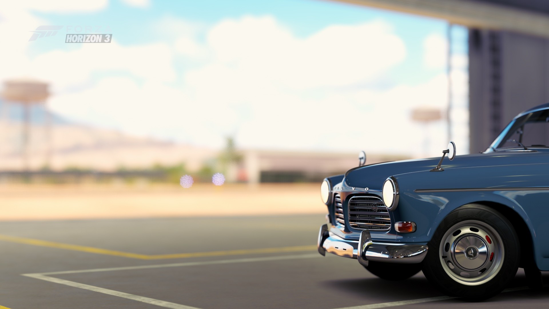 Wallpaper Volvo car in forza horizon 3 video game