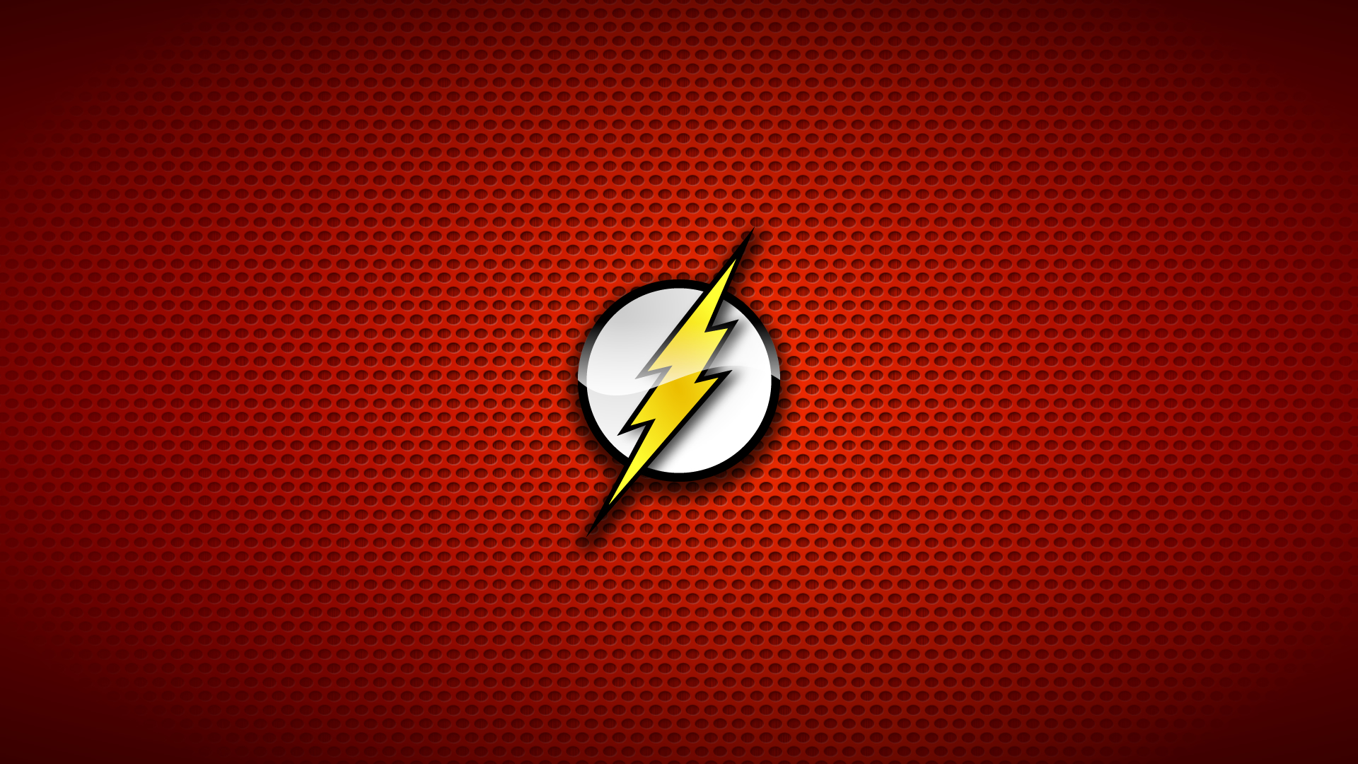 Wallpaper The flash logo, dc comics