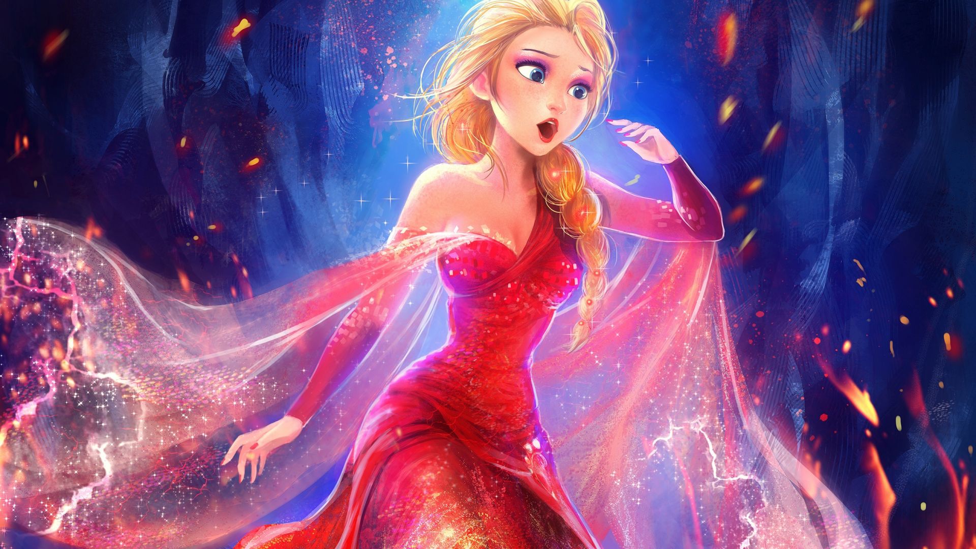 Wallpaper Queen Elsa